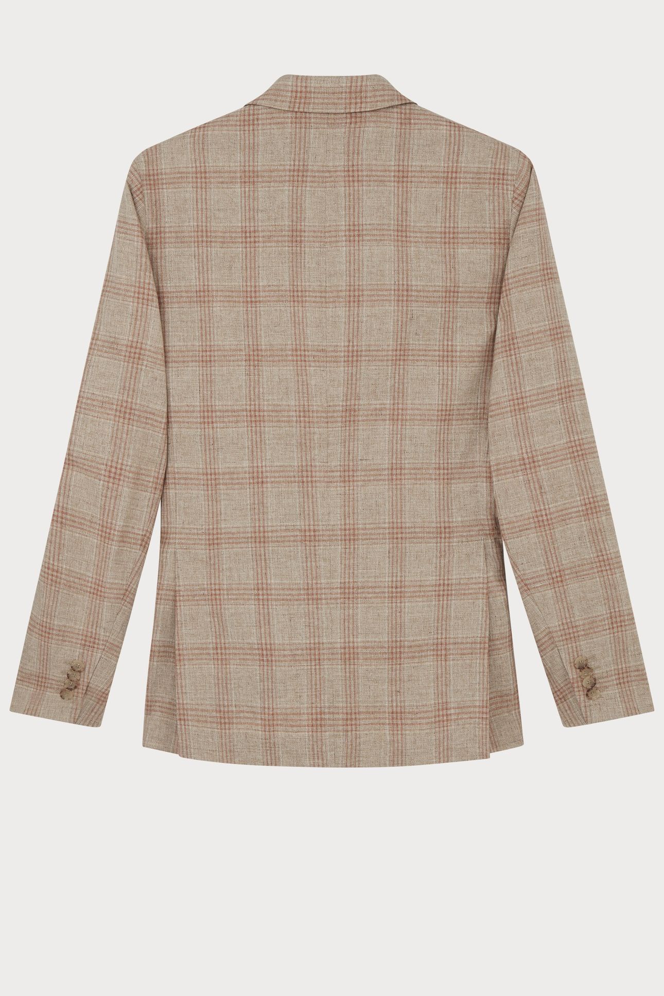 MENS 2 BUTTON JACKET LIGHT BEIGE 2