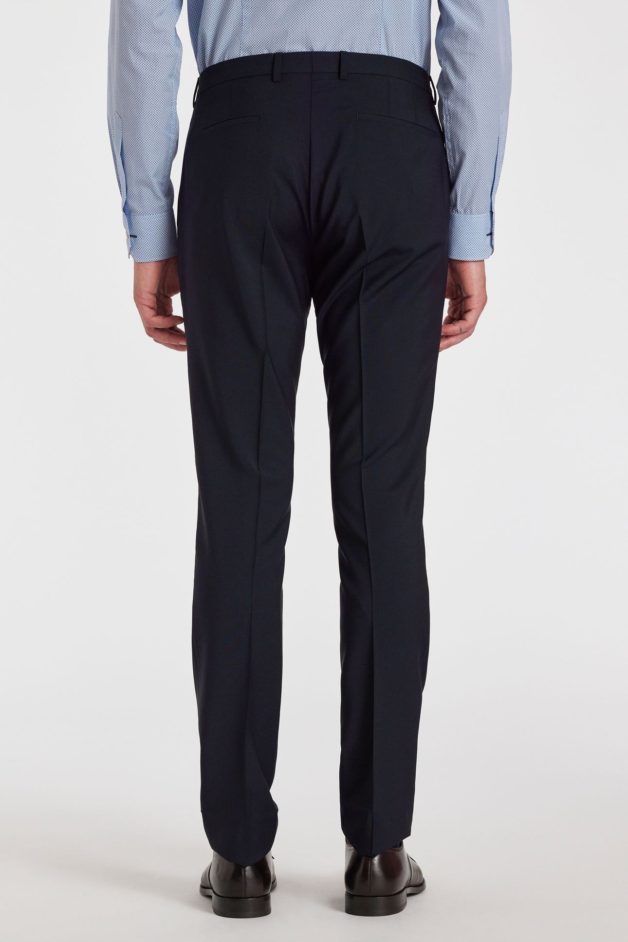 MENS SLIM FIT 2BTN SUIT VERY DARK NAVY 3