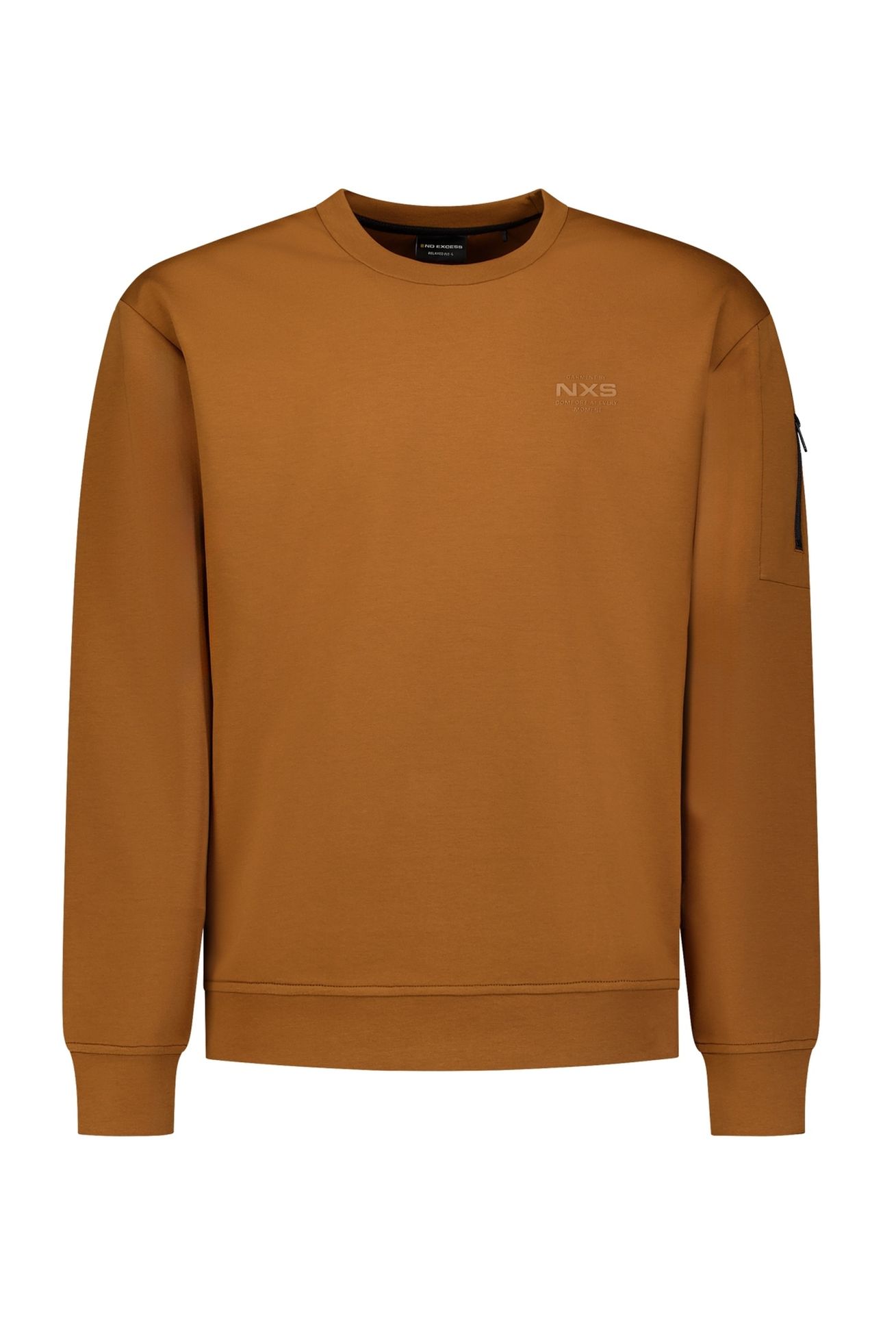 SWEATER CREWNECK CARAMEL 5