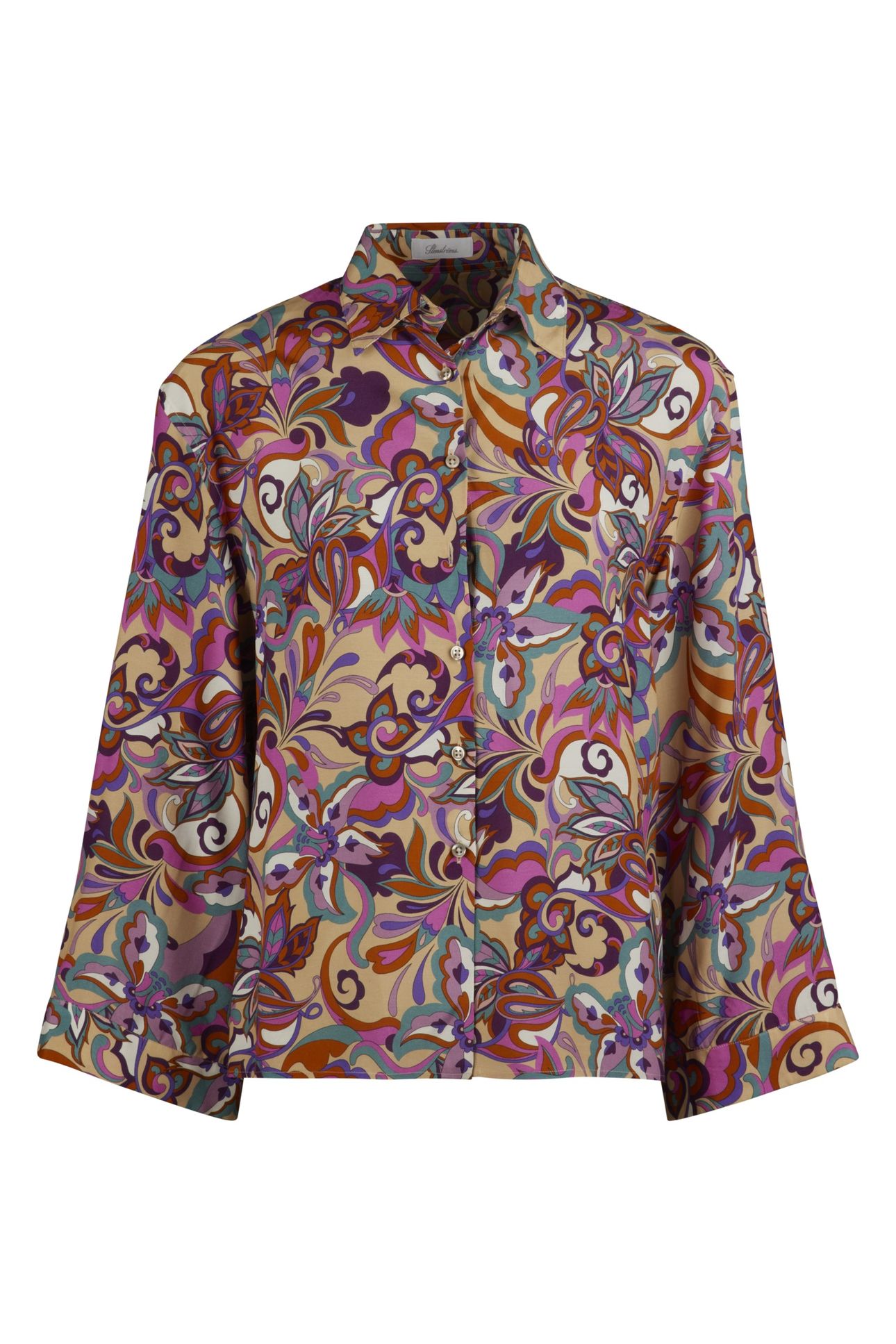 EDDA SHIRT BEIGE PATTERN 1