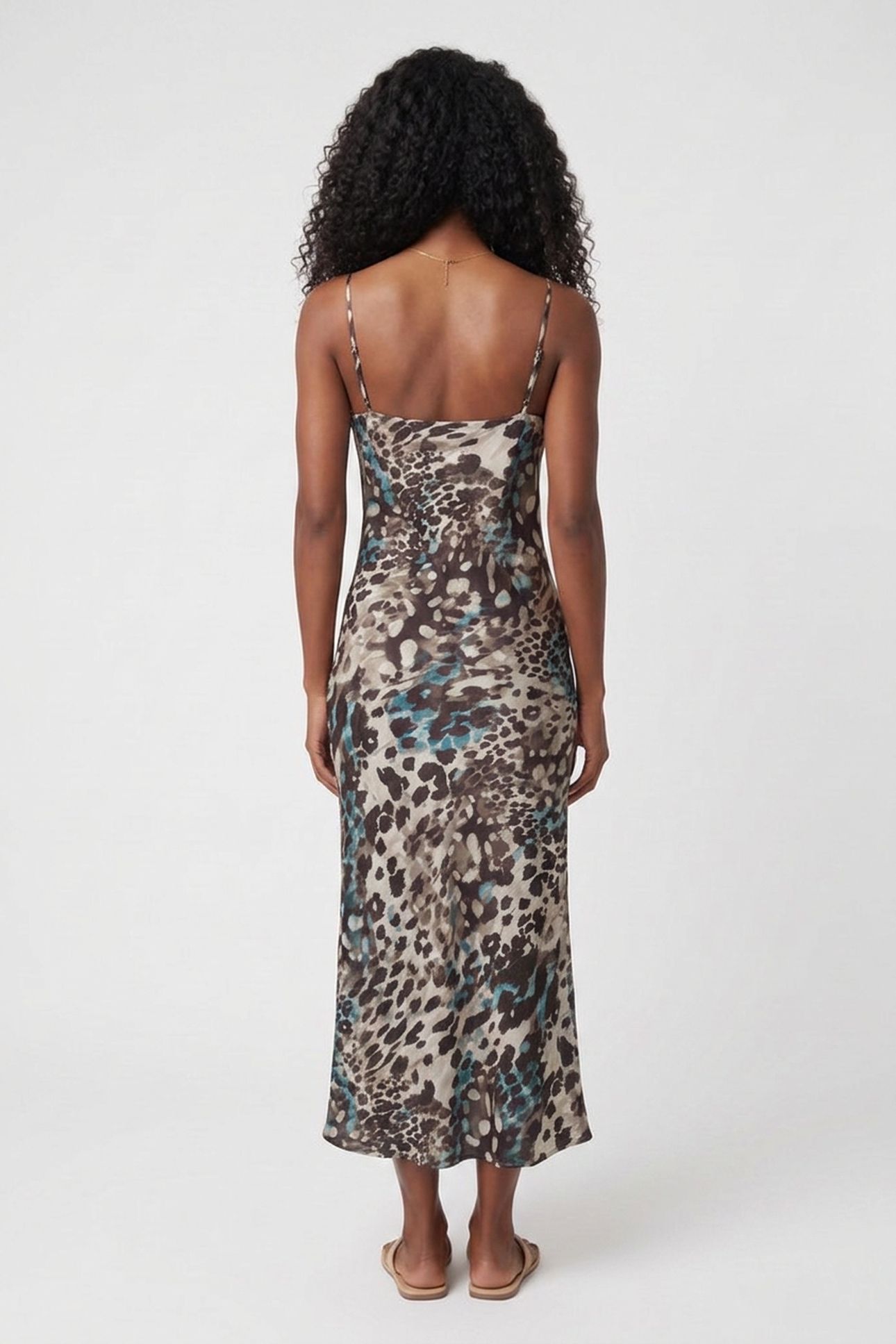 NEW AKILINA DRESS AQUARELLE LEOPARD PR 2