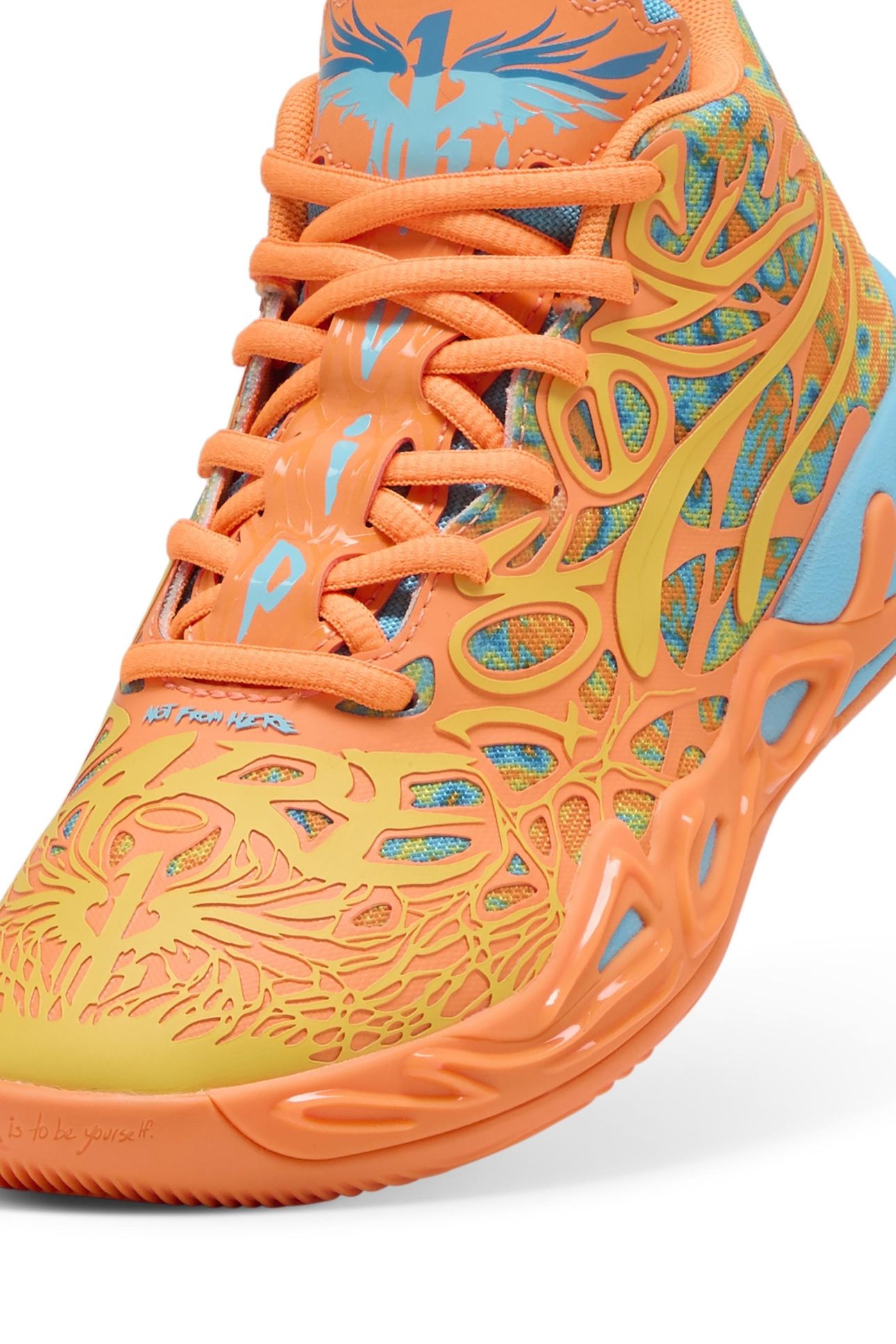 UNISEX MB.04 GRAFFITI JUNIOR BRIGHT AQUA-HEAT FIRE 2
