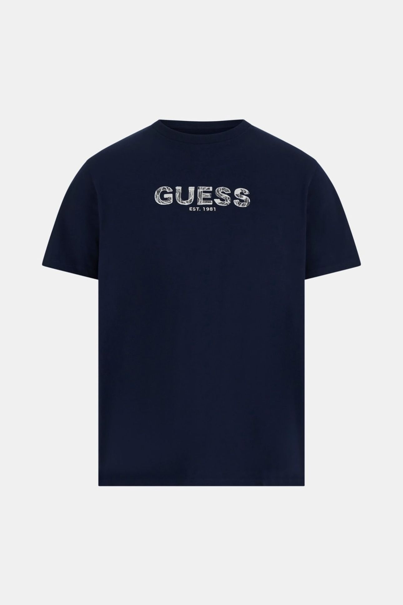 SS BSC GUESS EMBROID SMART BLUE MULTI 4