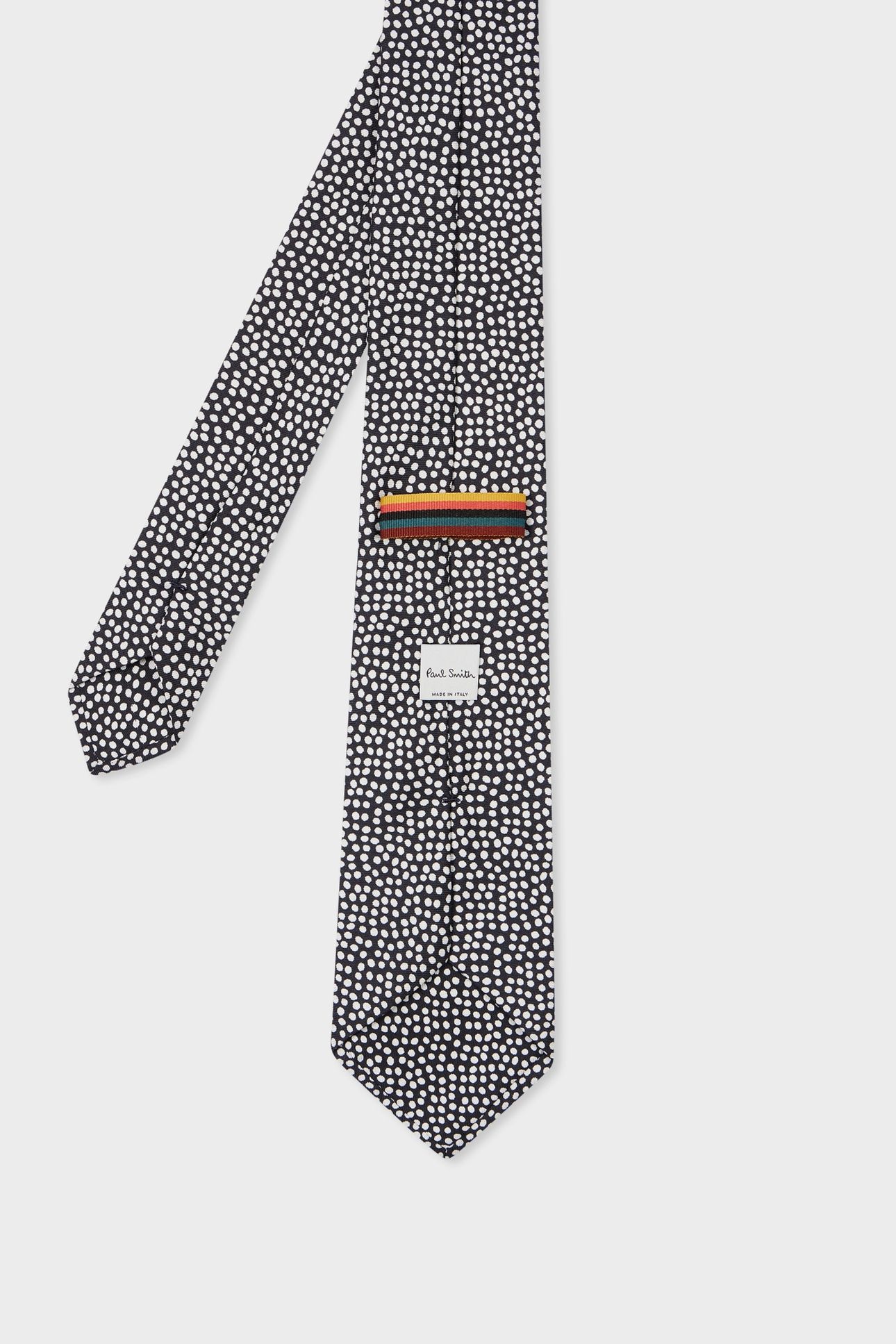 MEN TIE POLKA DOT BLACK 4