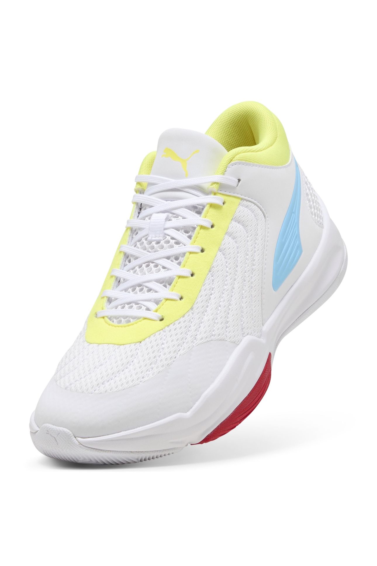 UNISEX COURT PRO 2 WHITE-VIBRANT BLUE 3