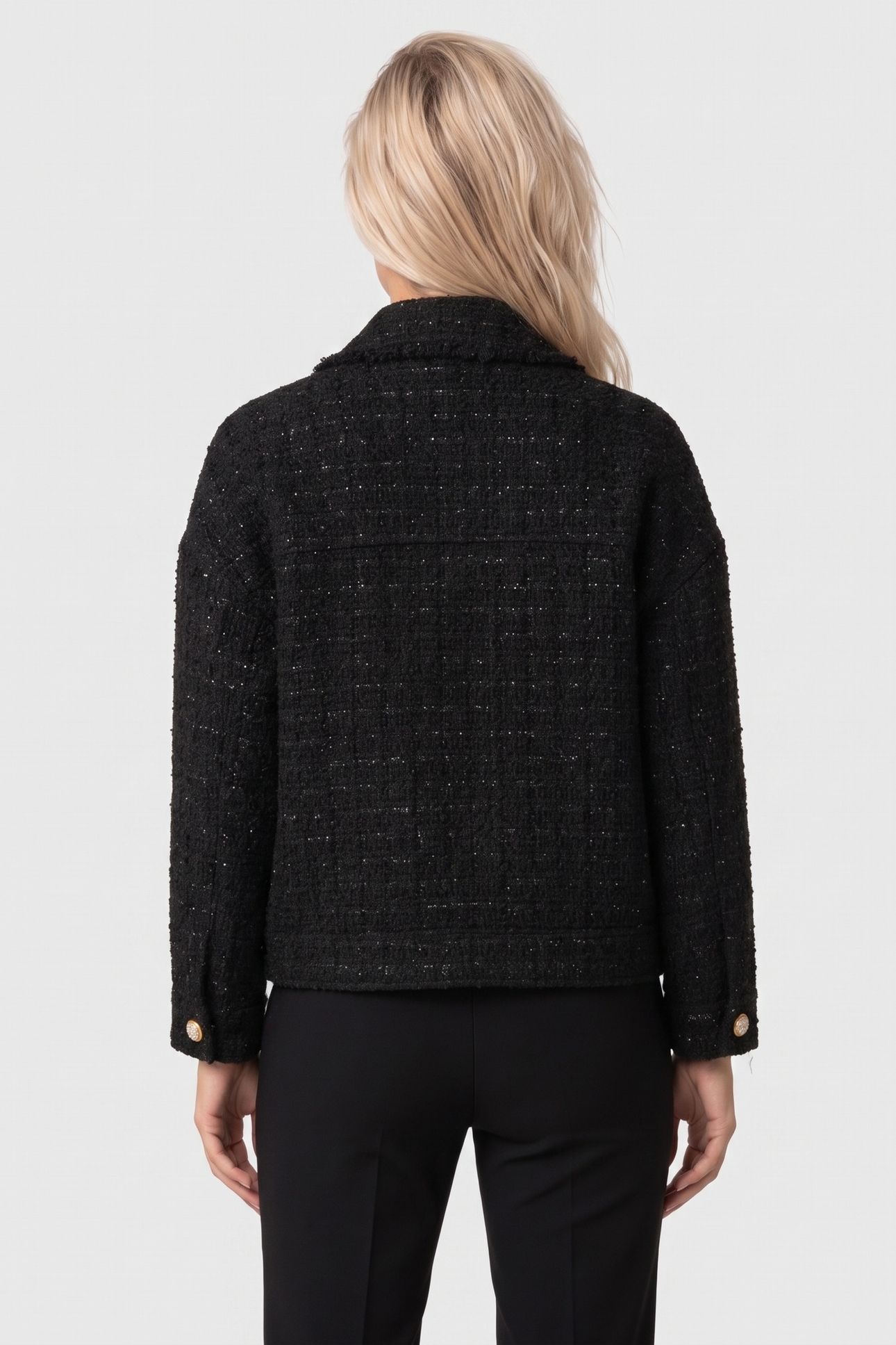 SUE OVERSIZE JACKET JET BLACK A996 2