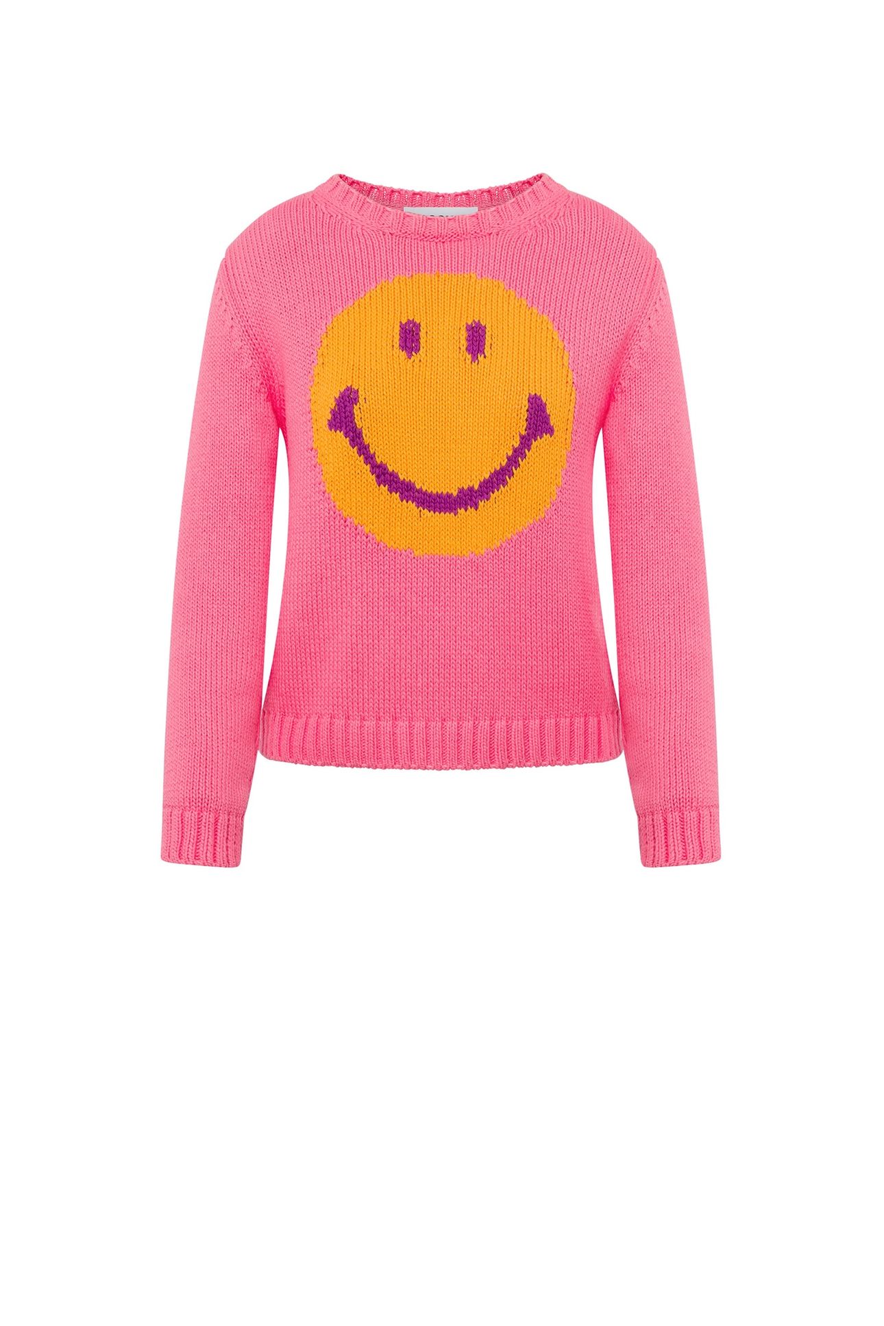 SMILEY® COTTON PULLOVER PINK 3