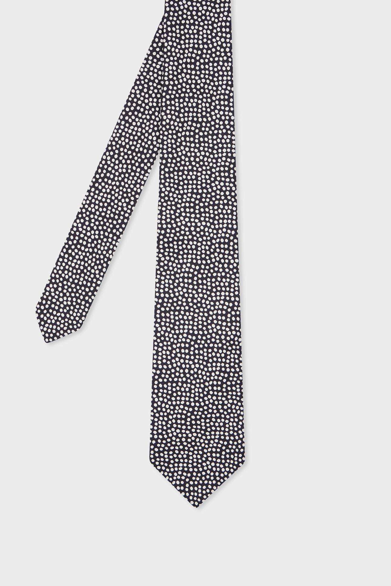 MEN TIE POLKA DOT BLACK 3