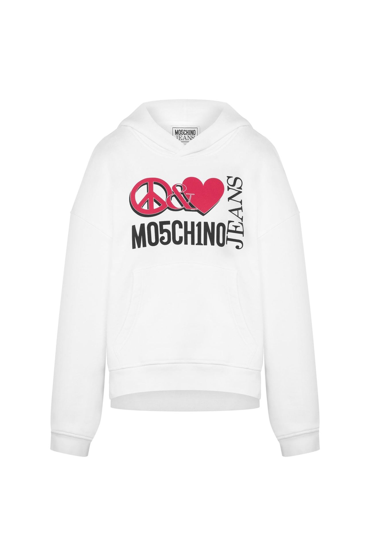PEACE & LOVE HOODIE WHITE 3
