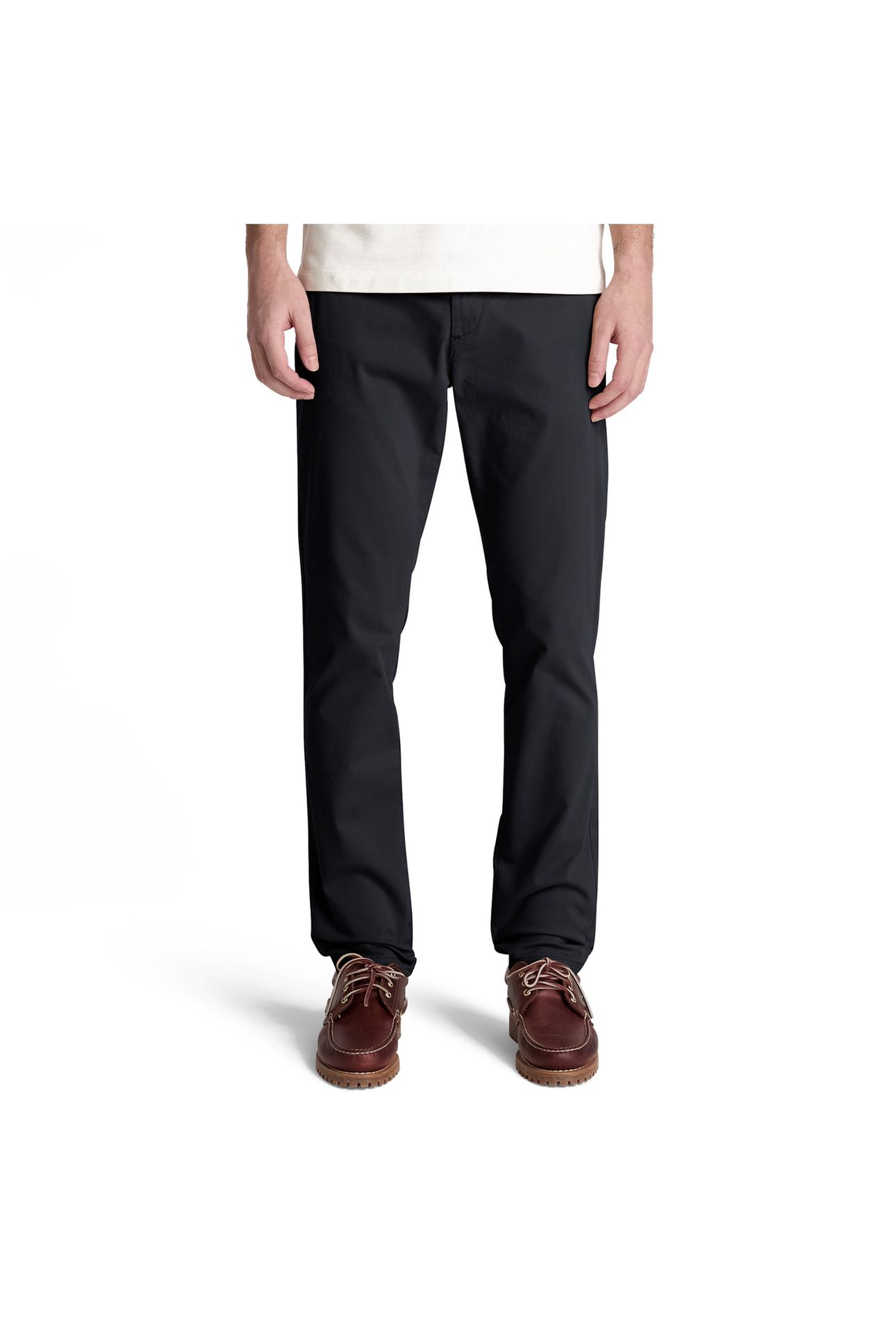TOPSFIELD TWILL CHINO PANTS SLIM BLACK 2