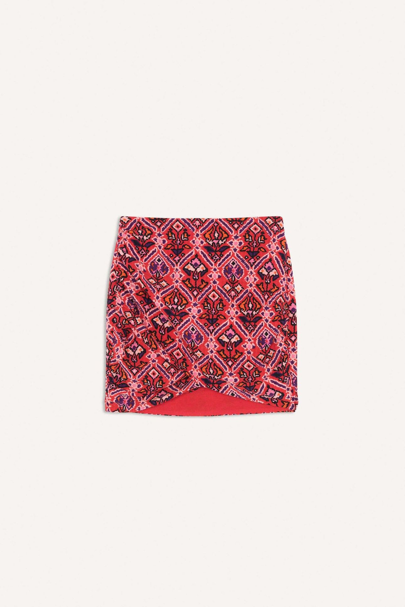 MINI SKIRT ROUGE 3