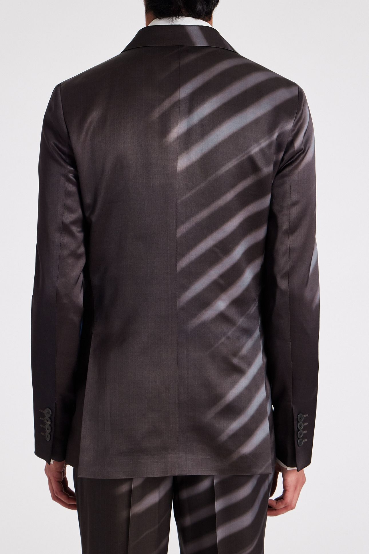 MENS 2 BTN JACKET SMOKE 2
