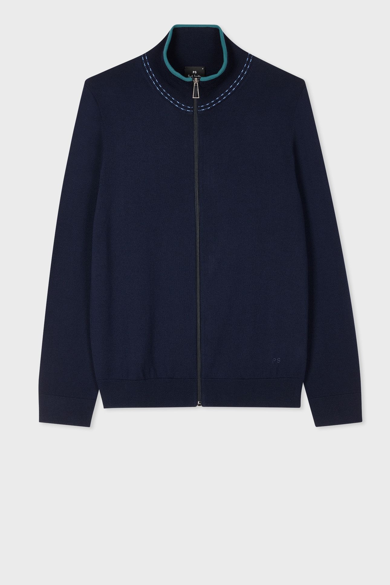 MENS CARDIGAN ZIP THRU INKY_BLUE 4