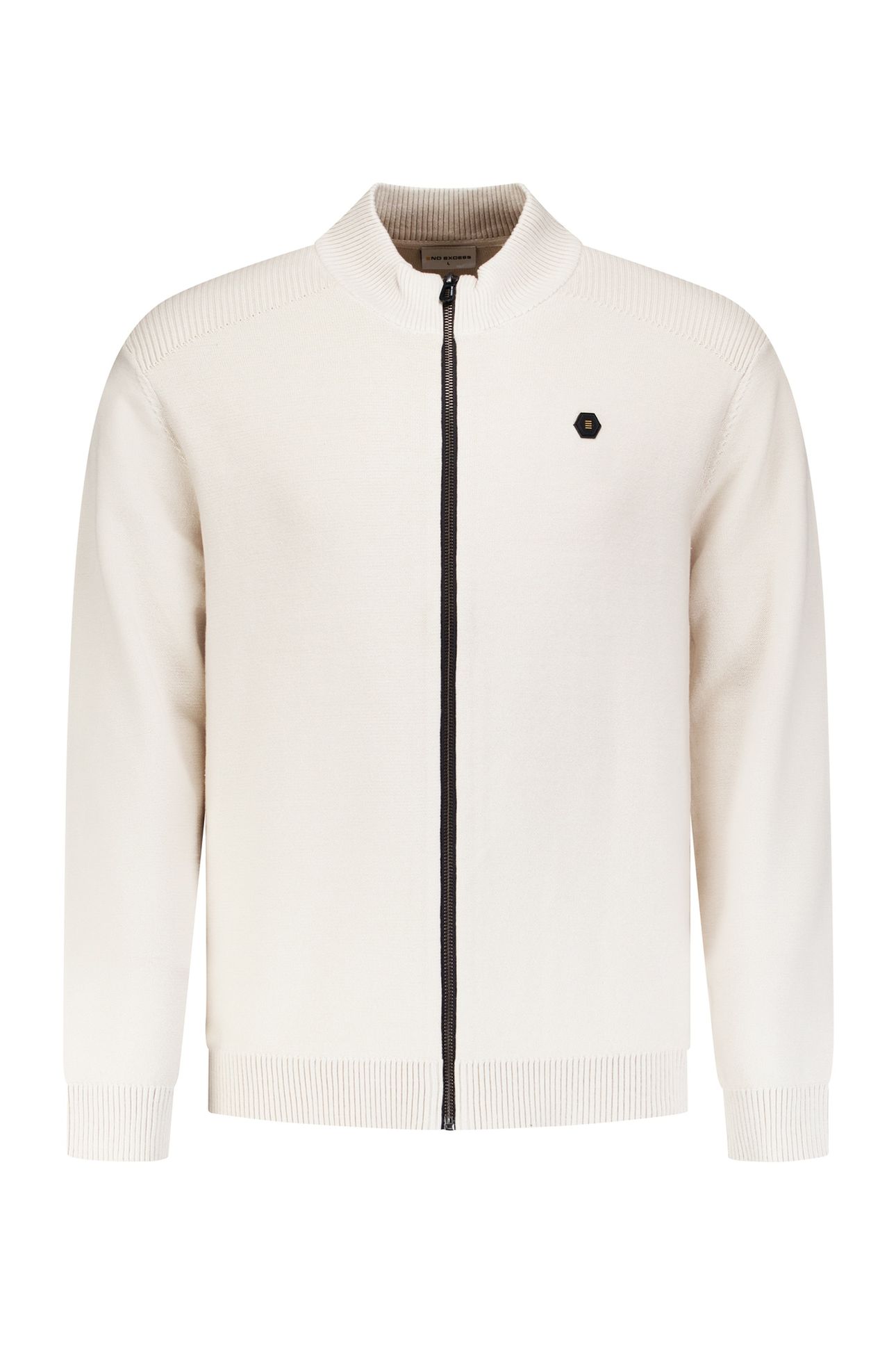 PULLOVER FULL ZIP SHOULDER DETAIL STONE 2