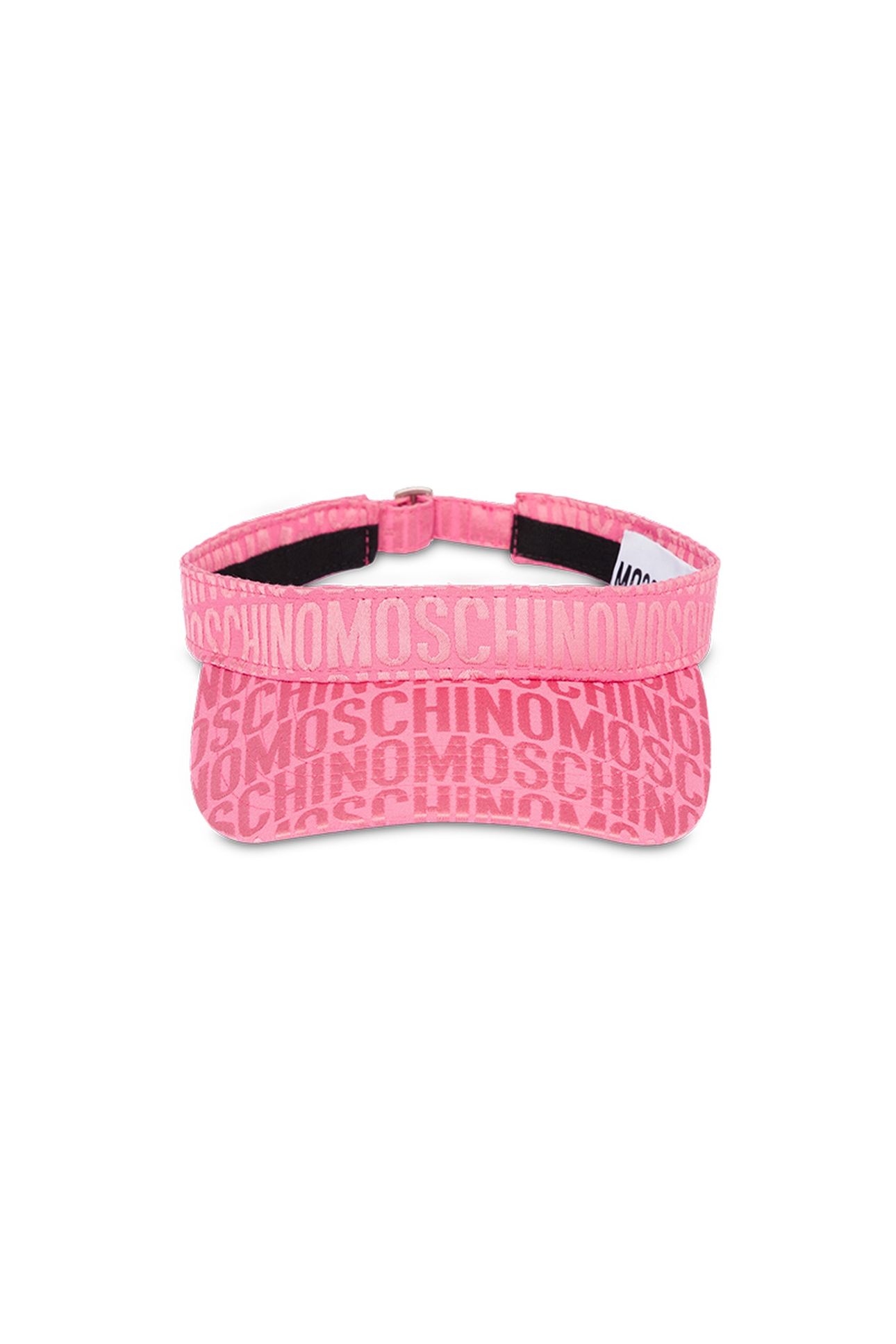 ALLOVER LOGO NYLON VISOR PINK 1