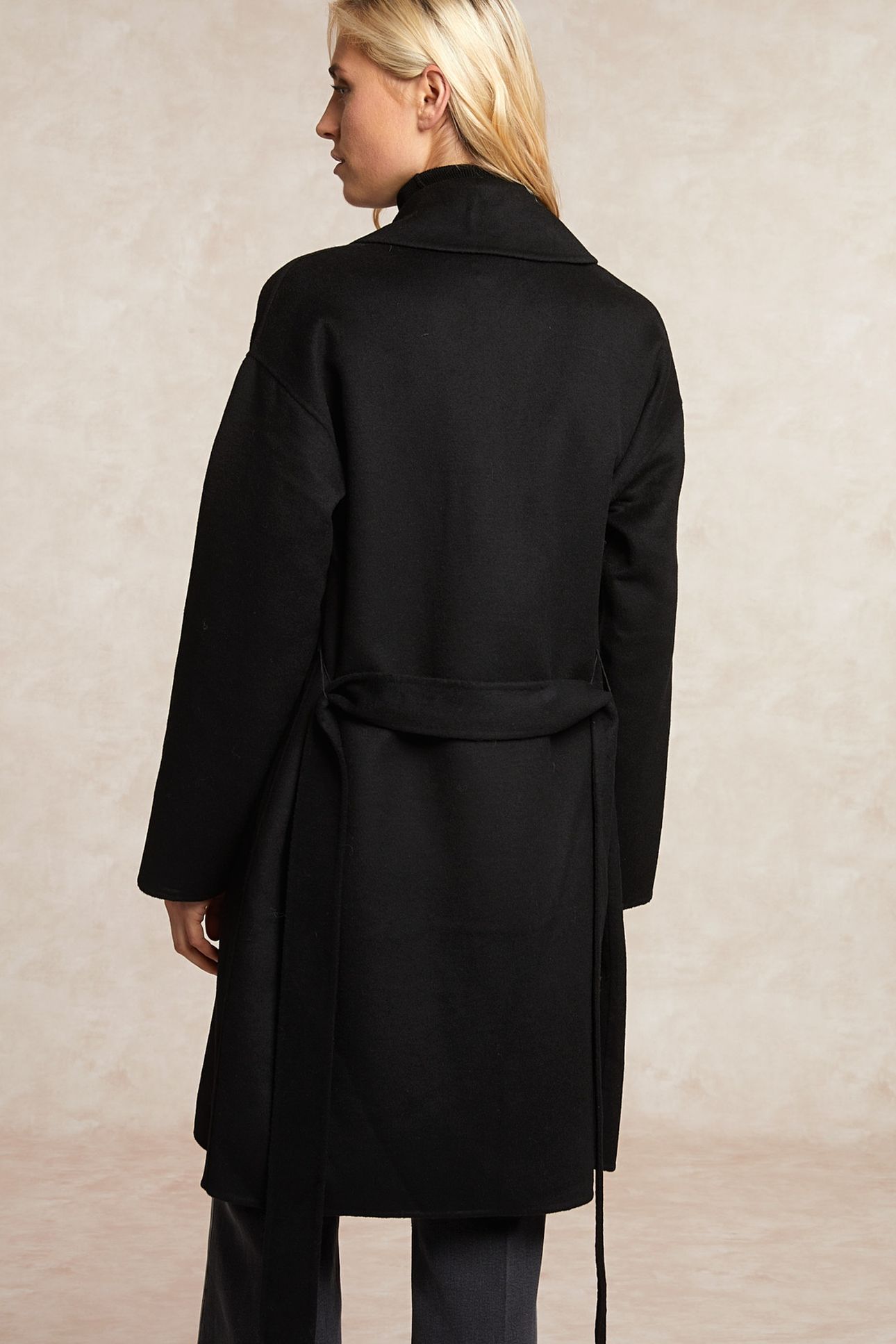 CLASSIC WOOLEN COAT BLACK 2