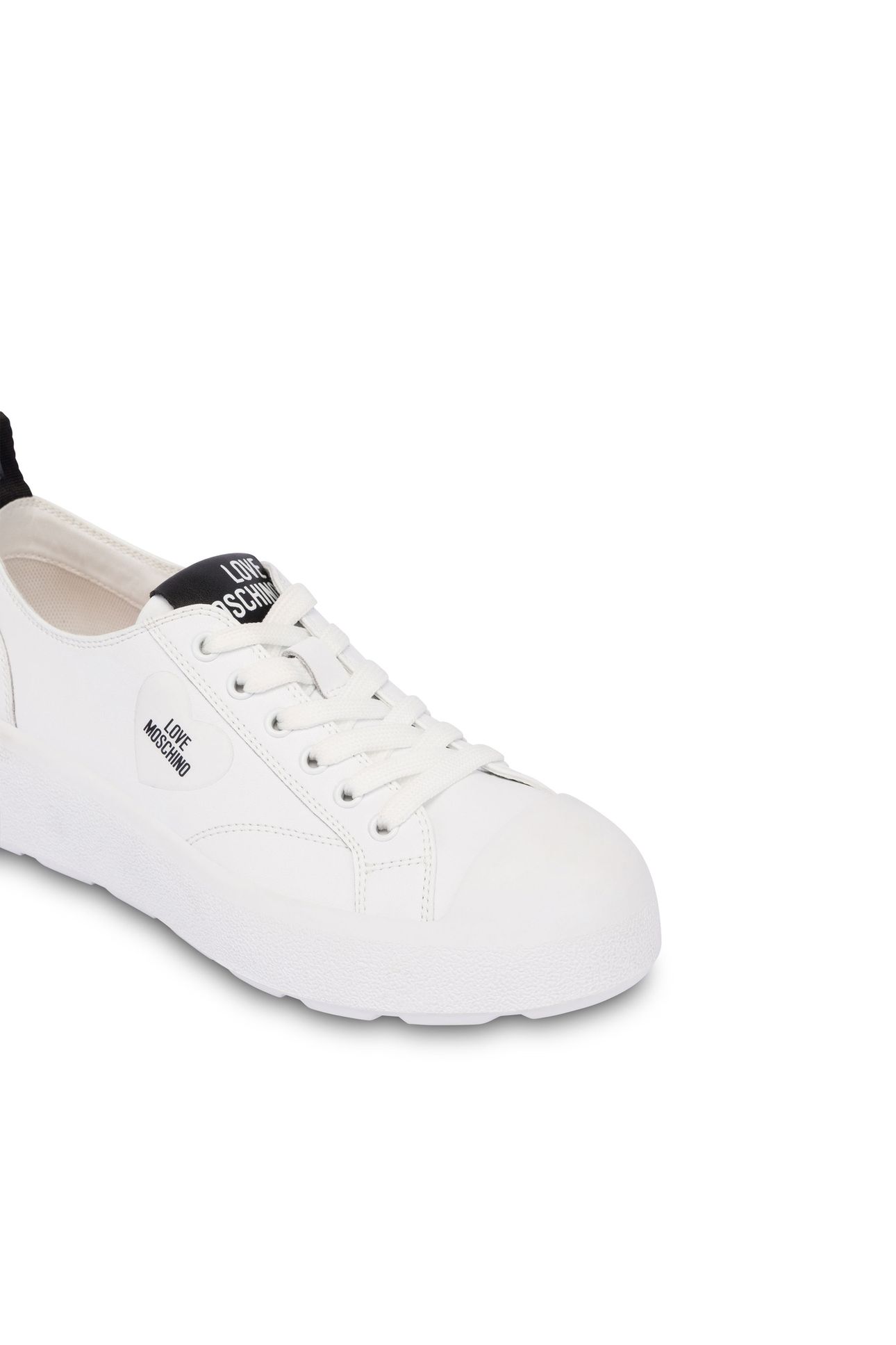CALFSKIN SNEAKERS WHITE 3