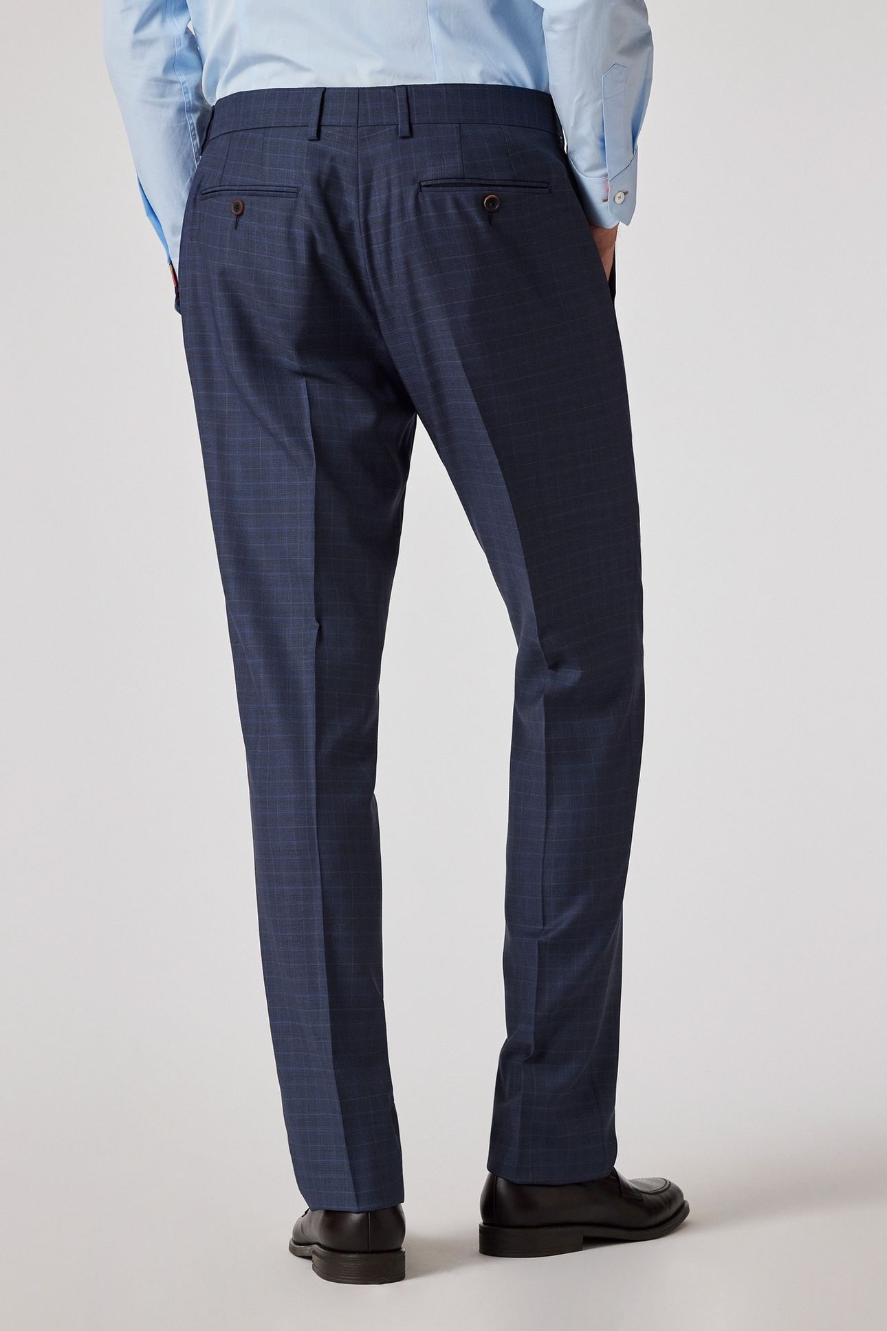 MENS 2 BUTTON SUIT INKY BLUE 5