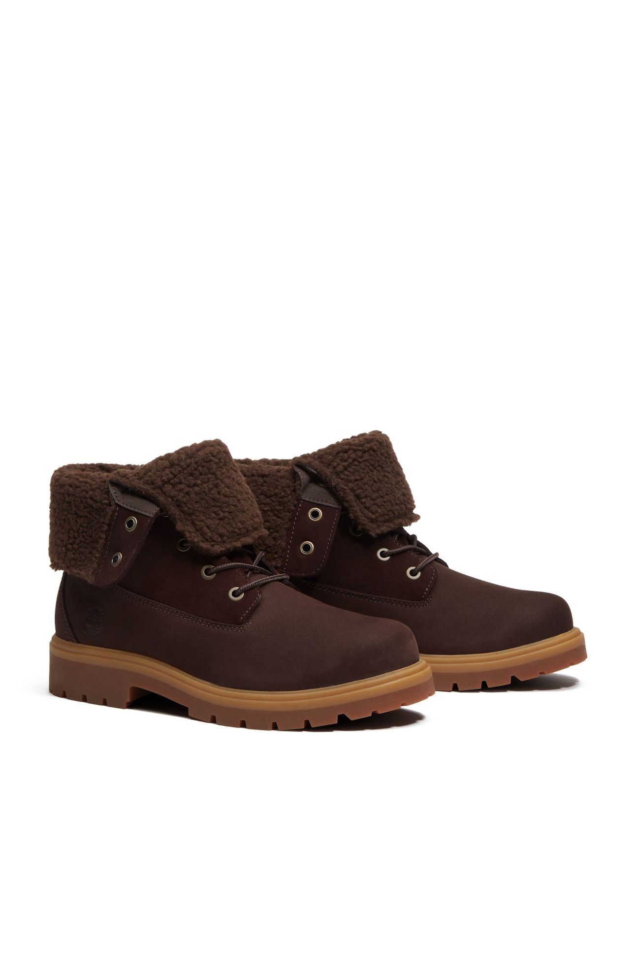 MID LACE UP WATERPROOF BOOT DARK BROWN NUBUCK 2