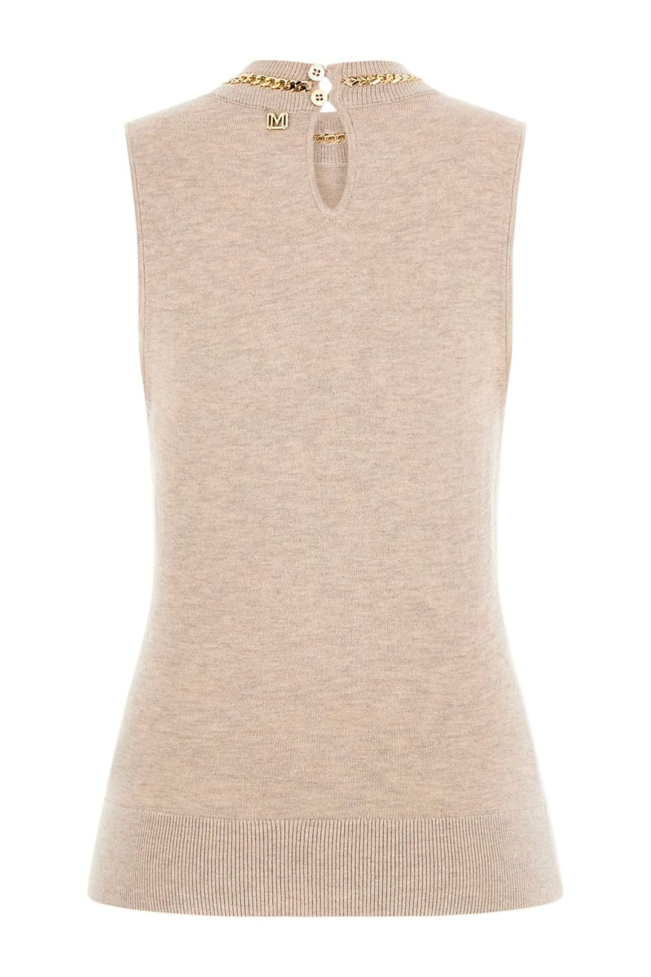 ABEL CN SL TOP CHAIN VELVET TAUPE MULTI 5