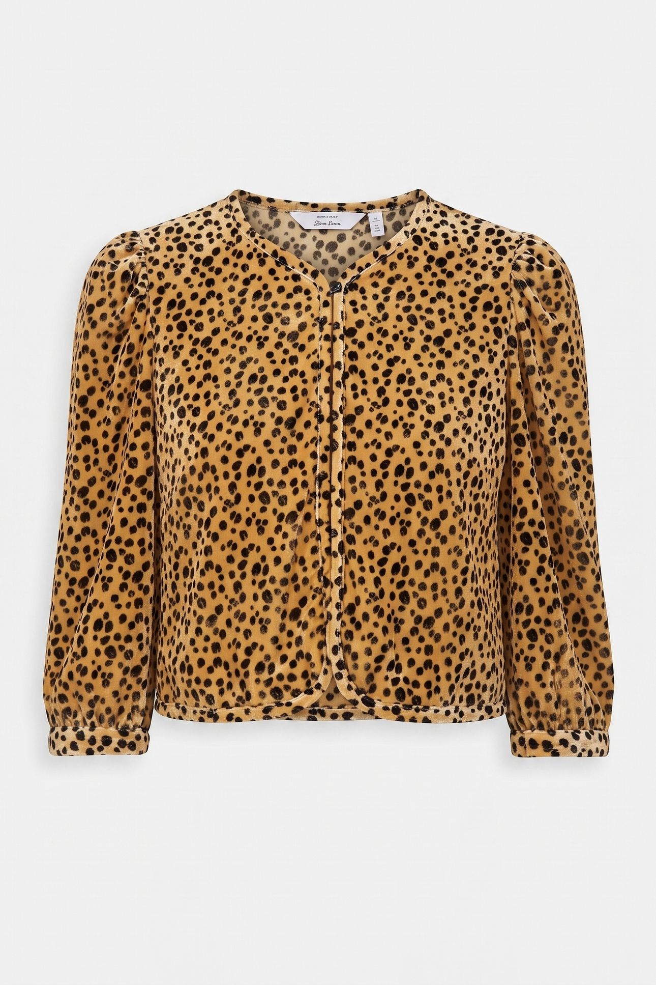 PA JANET VELVET BLOUSE YELLOW 3