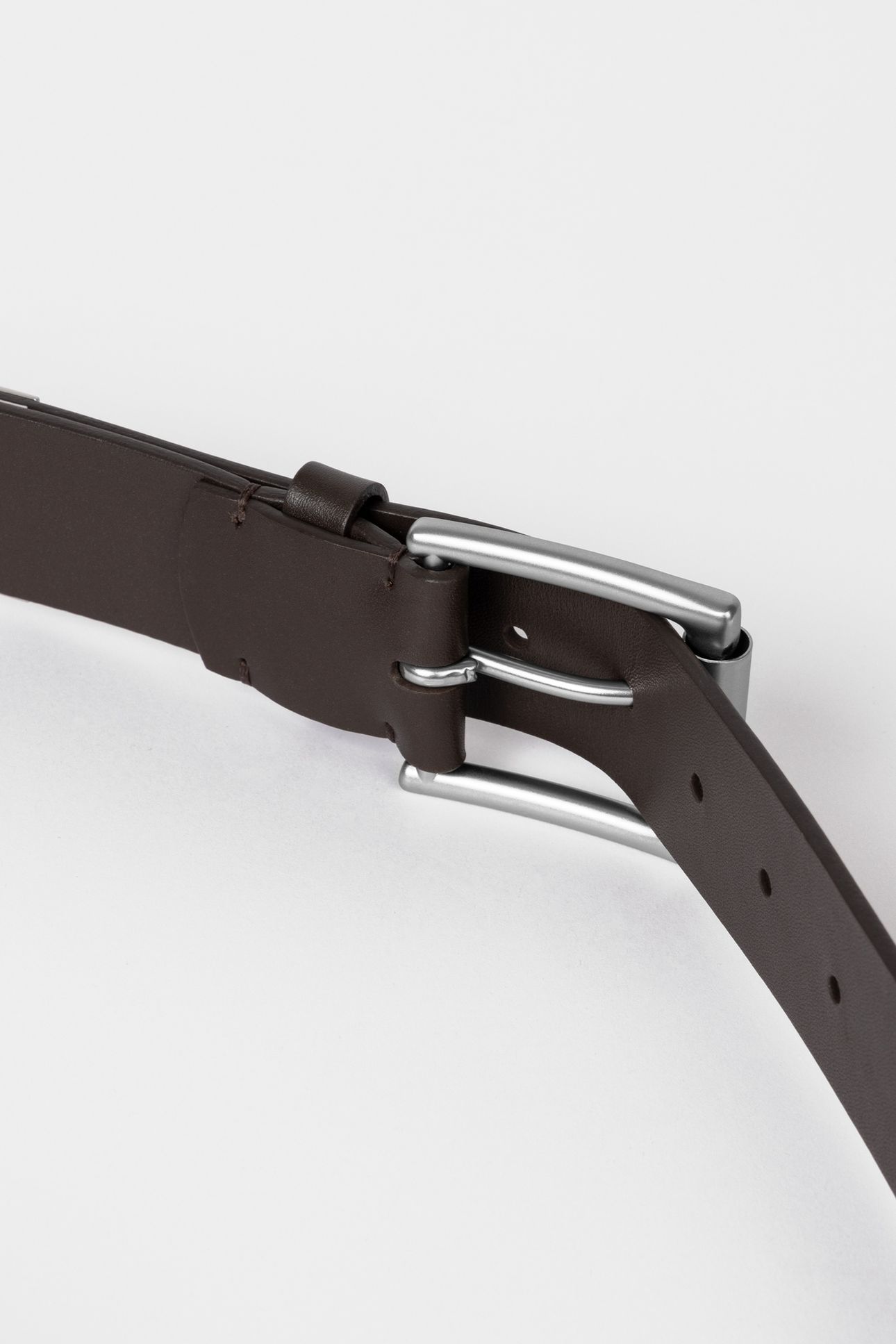 MEN BELT PS CLIP CHOCOLATE 4