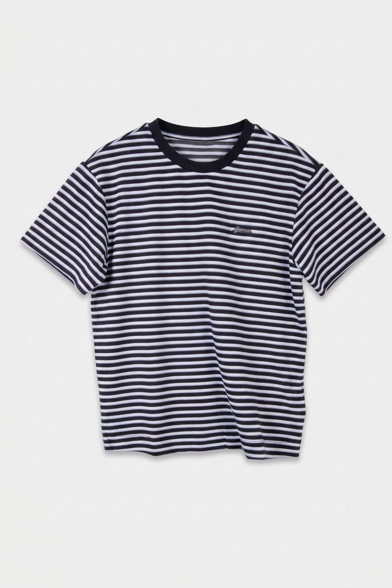 SS SARA STRIPED TOP BLUE LGT BLUE WHITE 3