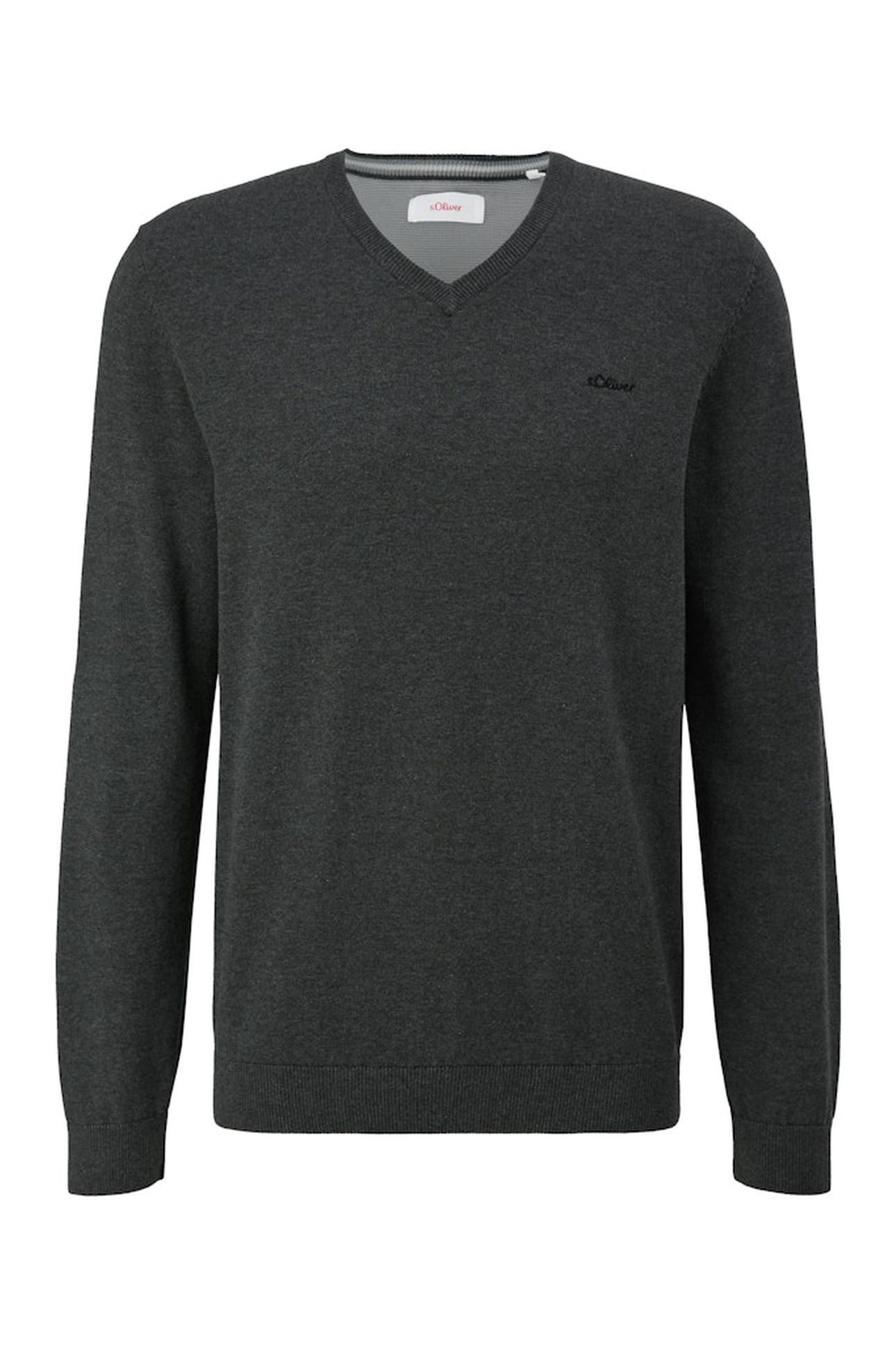 S.OLIVER PULLOVER GREY/BLACK 3