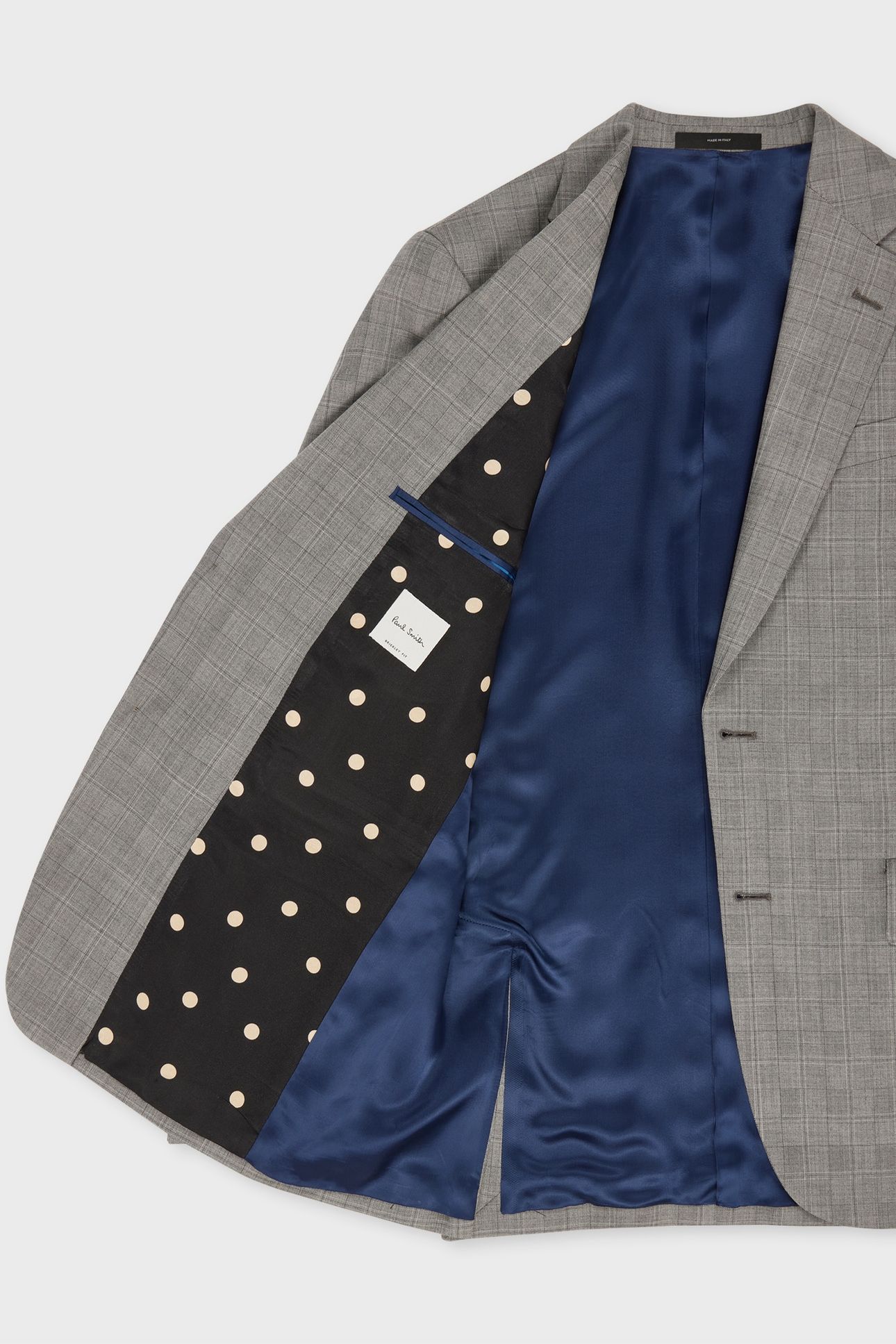 MENS TAILORED FIT 2 BUTTON SUIT GREY 10