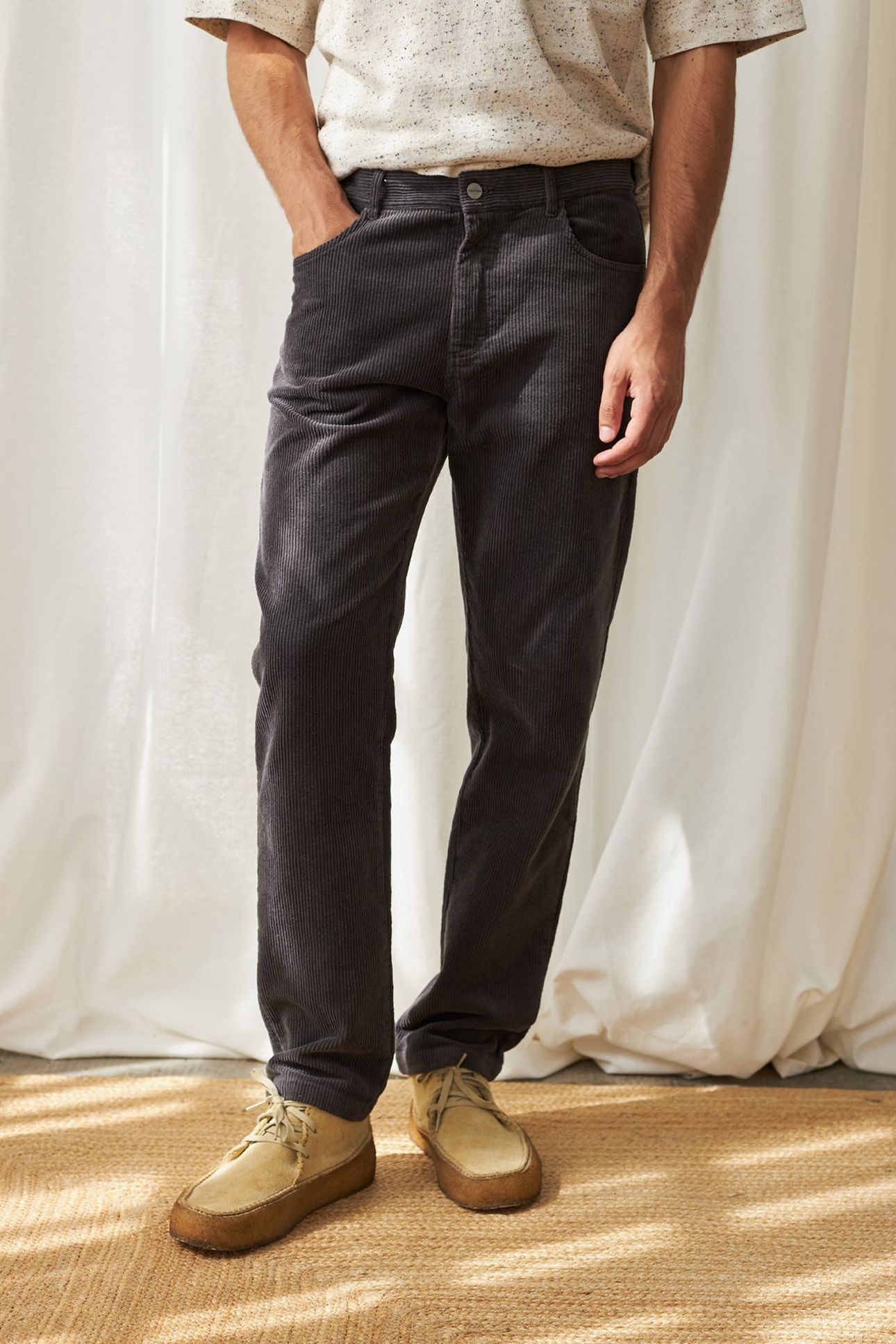 BALAVU PANTS DARK SAND 2