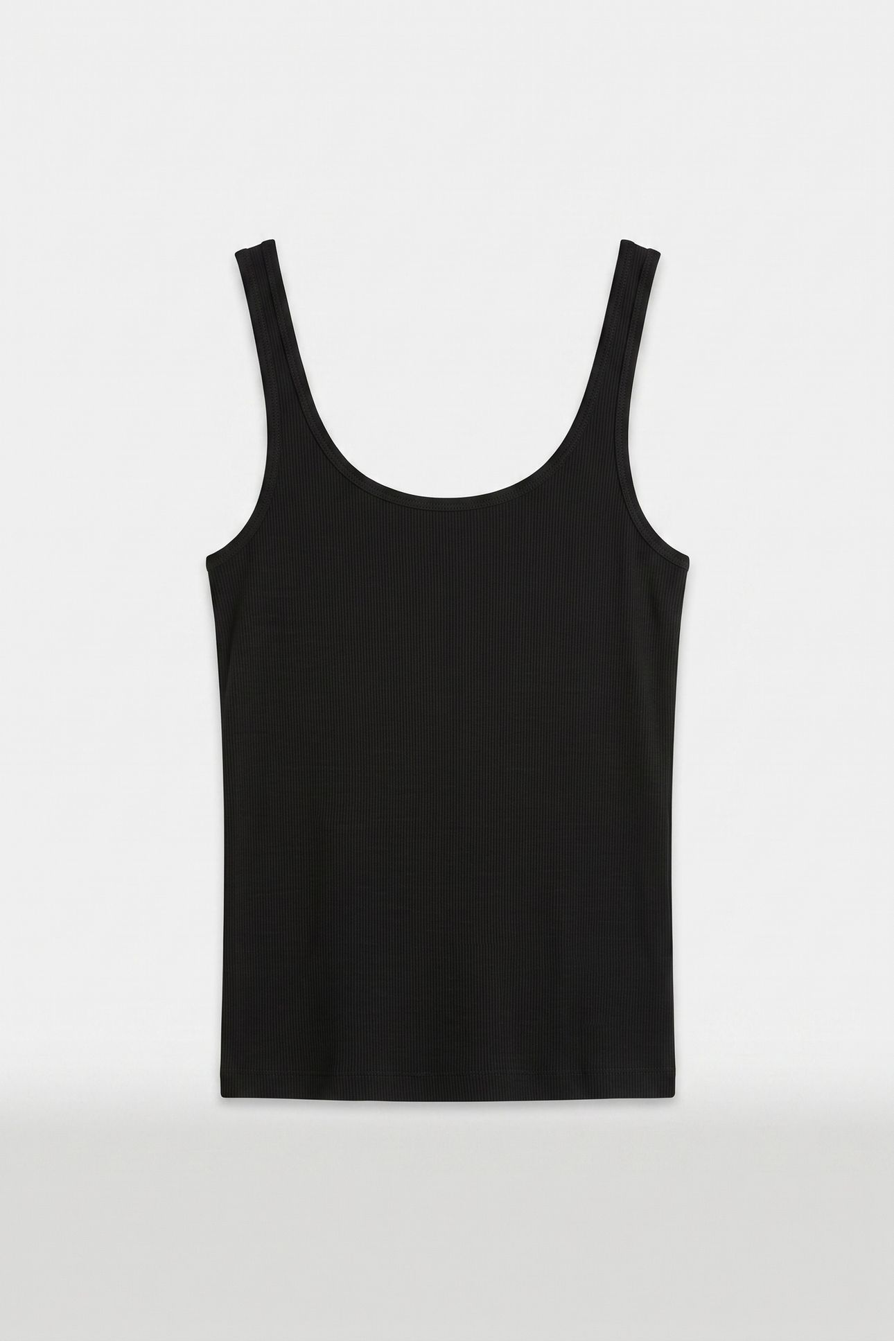 INGE CO RIB TANK BLACK 3