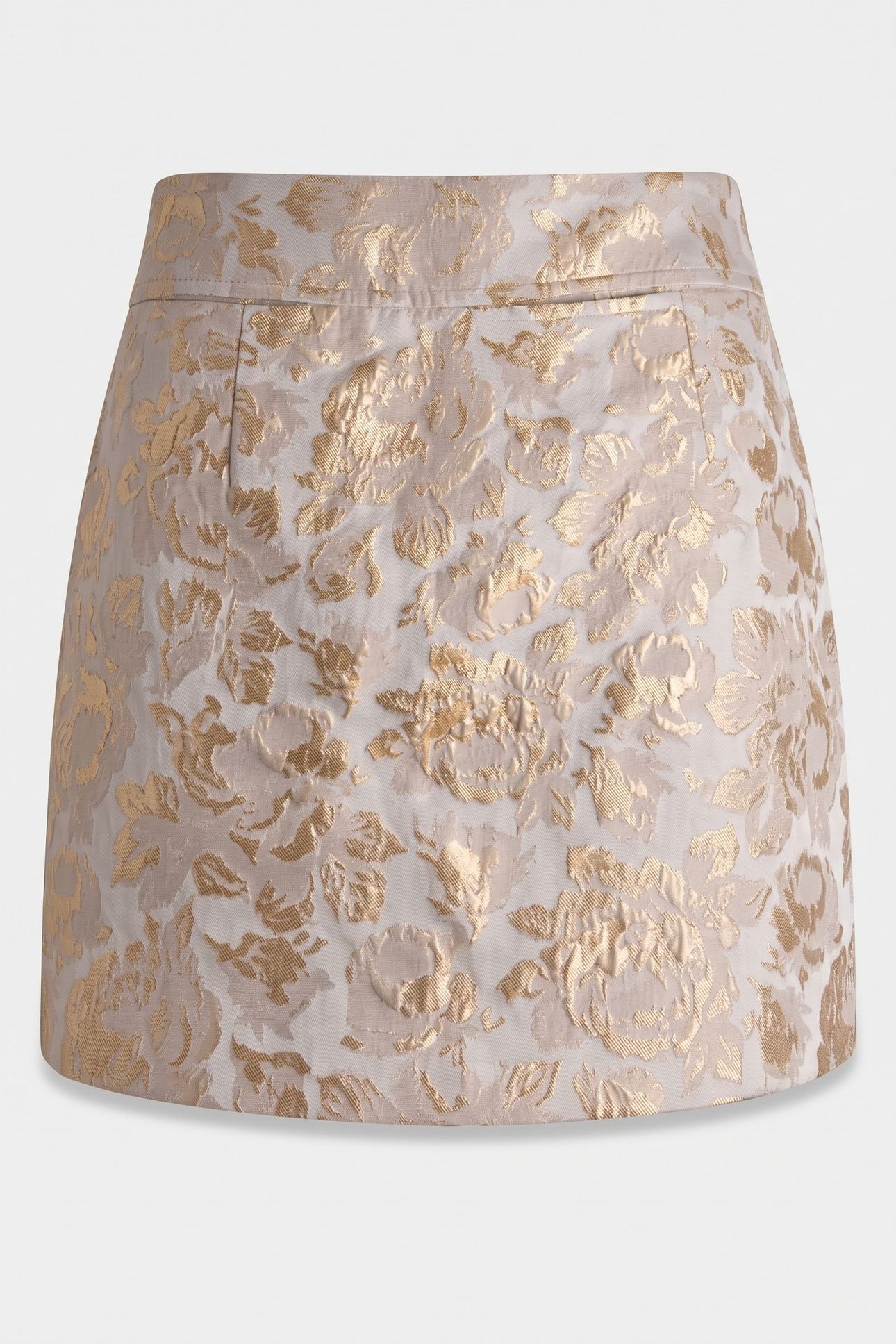 PA CHRIS JACQUARD SKIRT BEIGE 3