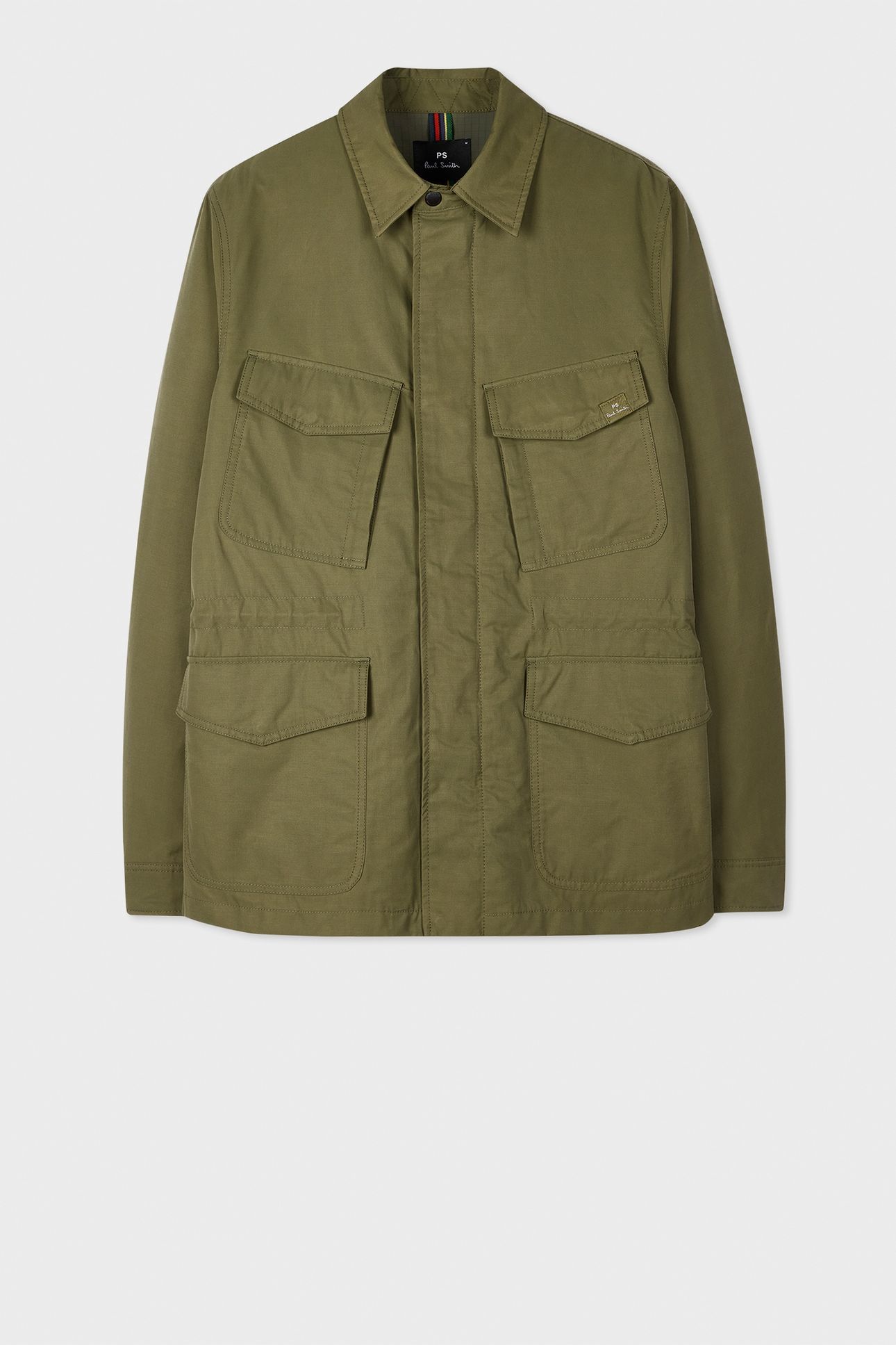 MENS 4 POCKET JACKET OLIVE GREEN 4
