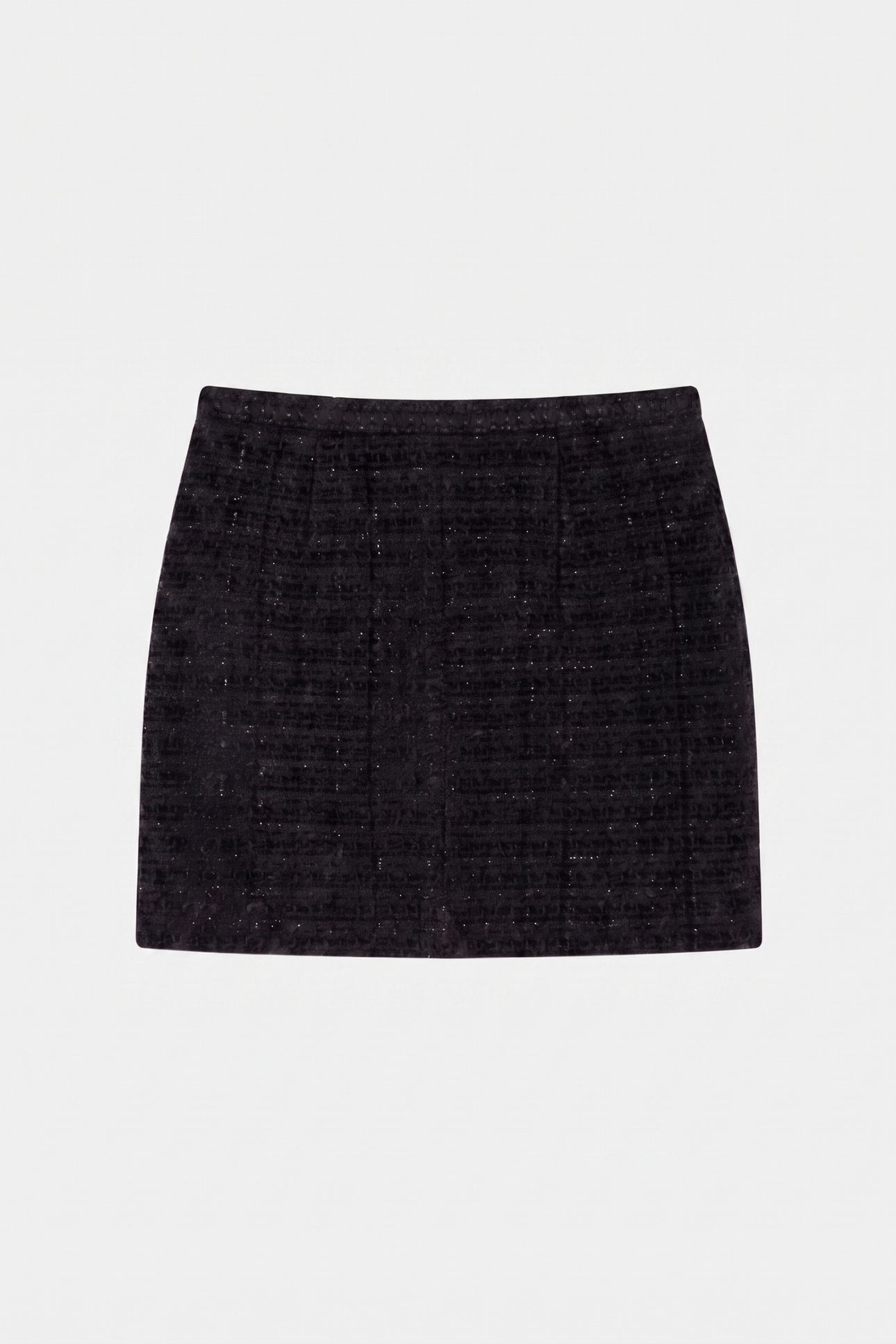 SUE MINI SKIRT JET BLACK A996 3