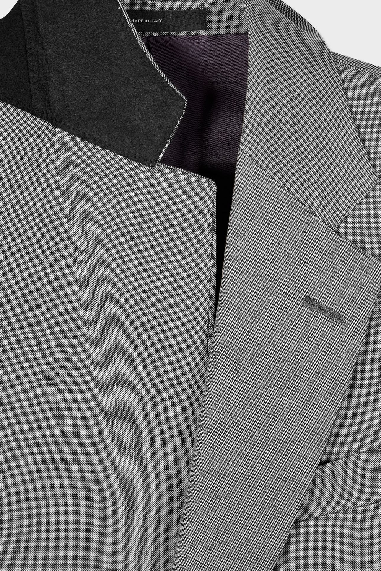 MENS TAILORED FIT 2 BUTTON SUIT GREY BEIGE 7