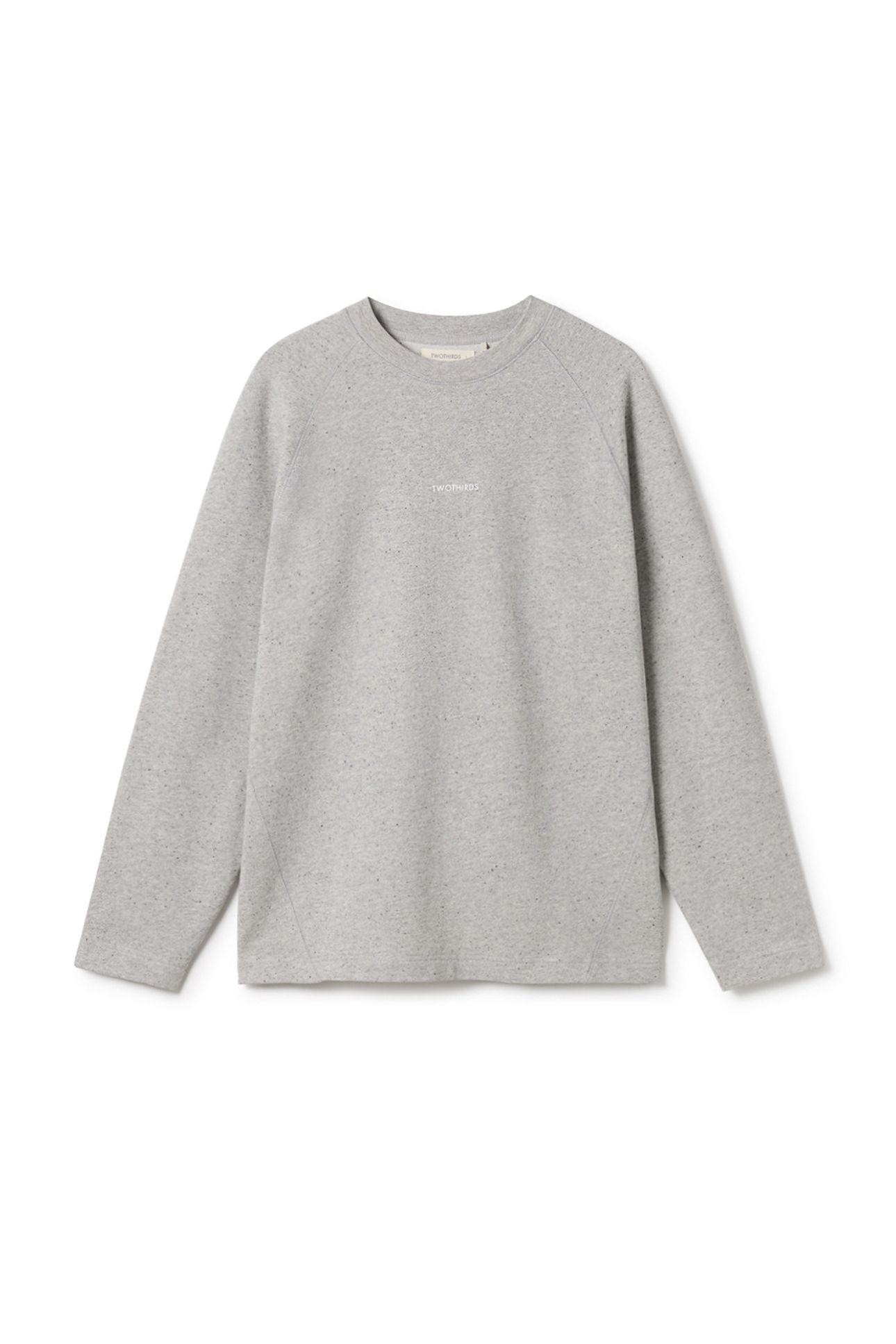 AGATTU SWEATSHIRT GREY MELANGE BLACK NEPS 3