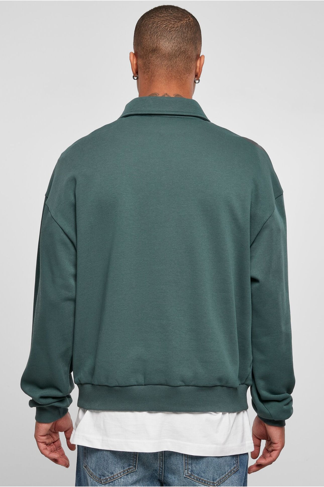 SHIRT COLLAR CREW BOTTLEGREEN 2