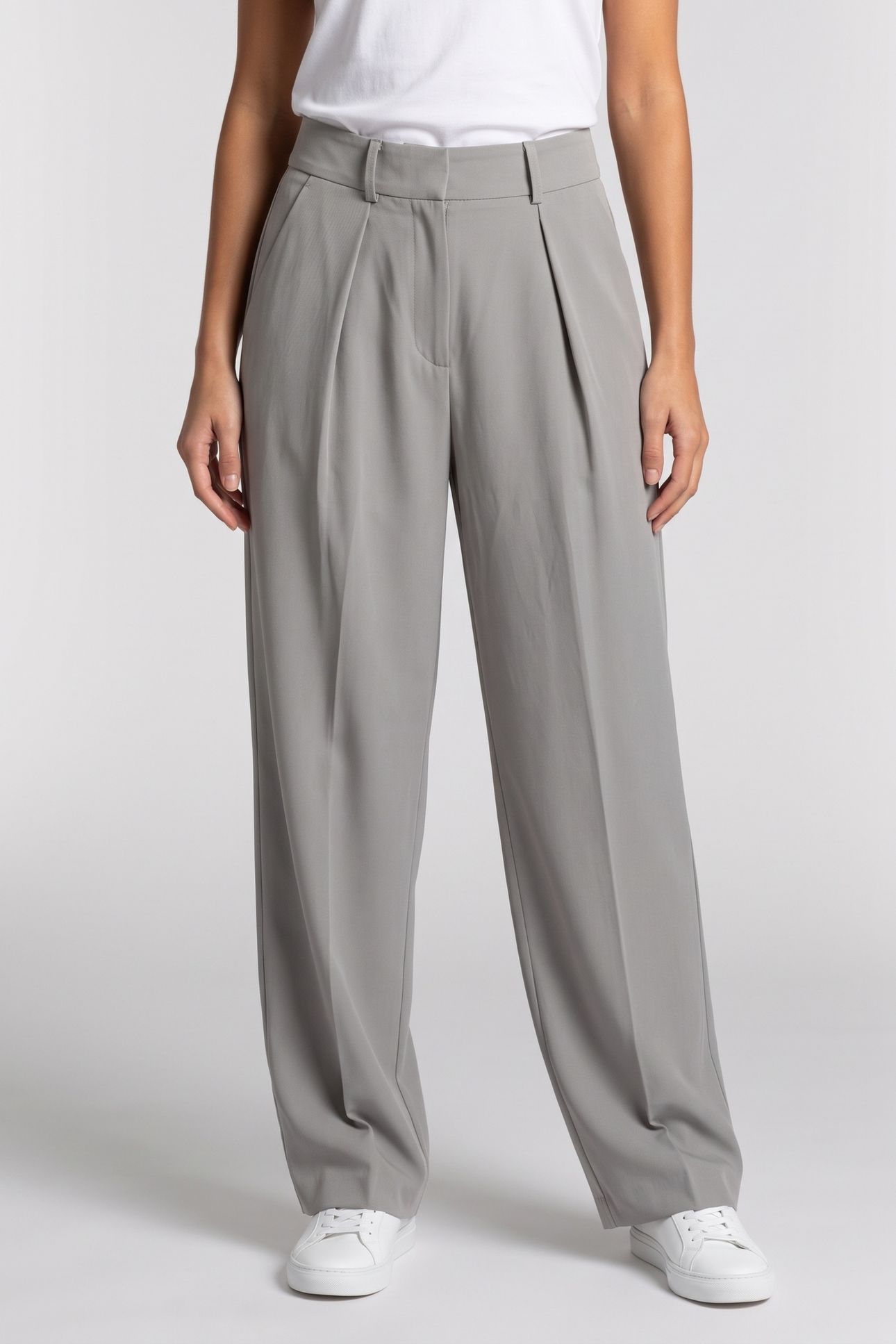 ST IDALIE TROUSERS GREY 1