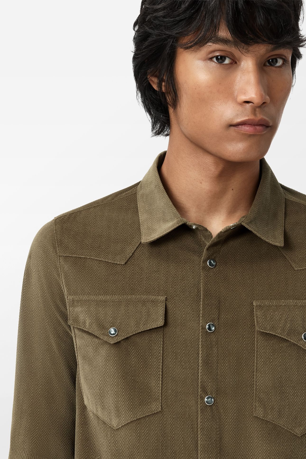 ANDRES SHIRT FOSSIL GREY 3