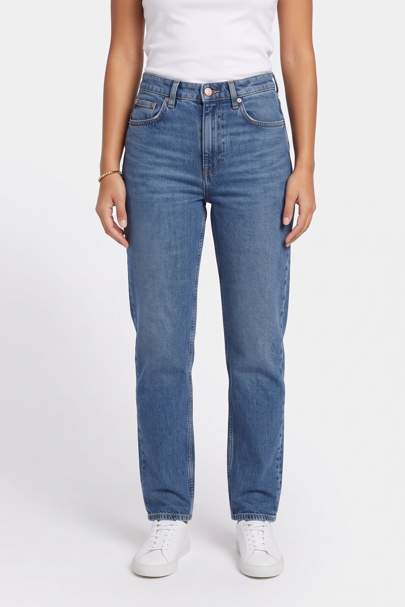 JADE CROPPED STRETCH BLUE 1