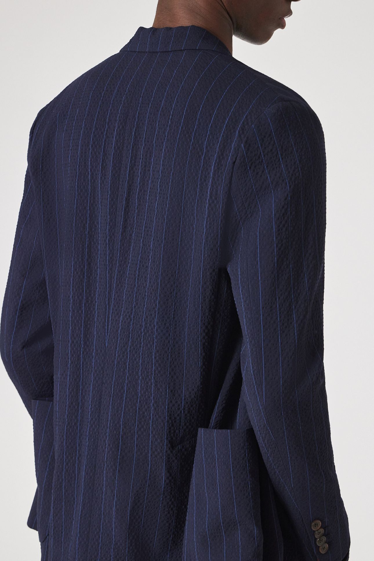 MENS 2 BUTTON JACKET VERY DARK NAVY 2