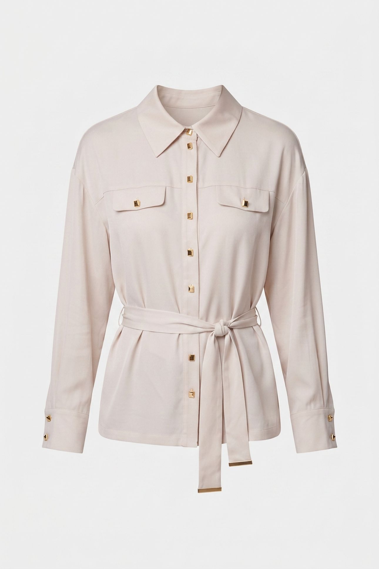 ANITA BELTED SHIRT DREAMY MOON 3