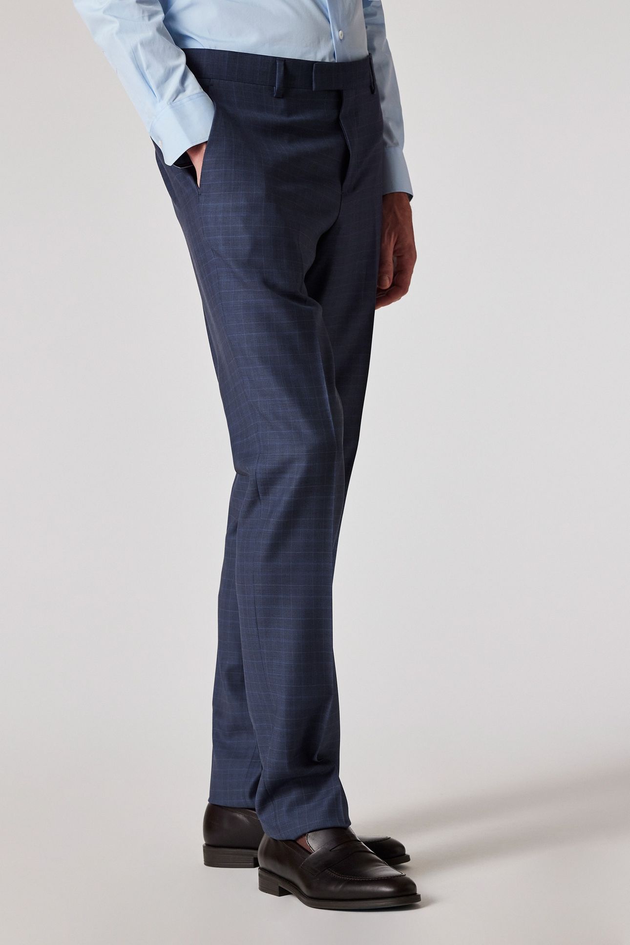 MENS 2 BUTTON SUIT INKY BLUE 4