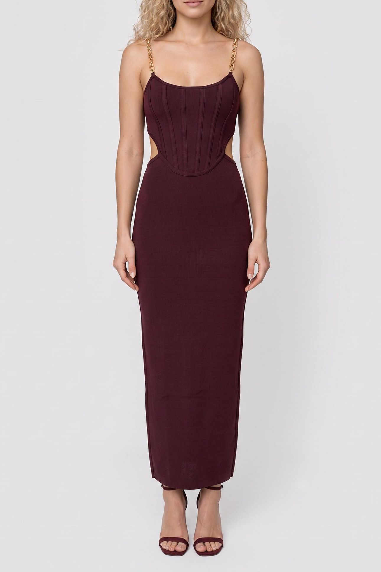 AISHA LONG DRESS BAN REGAL PLUM 1
