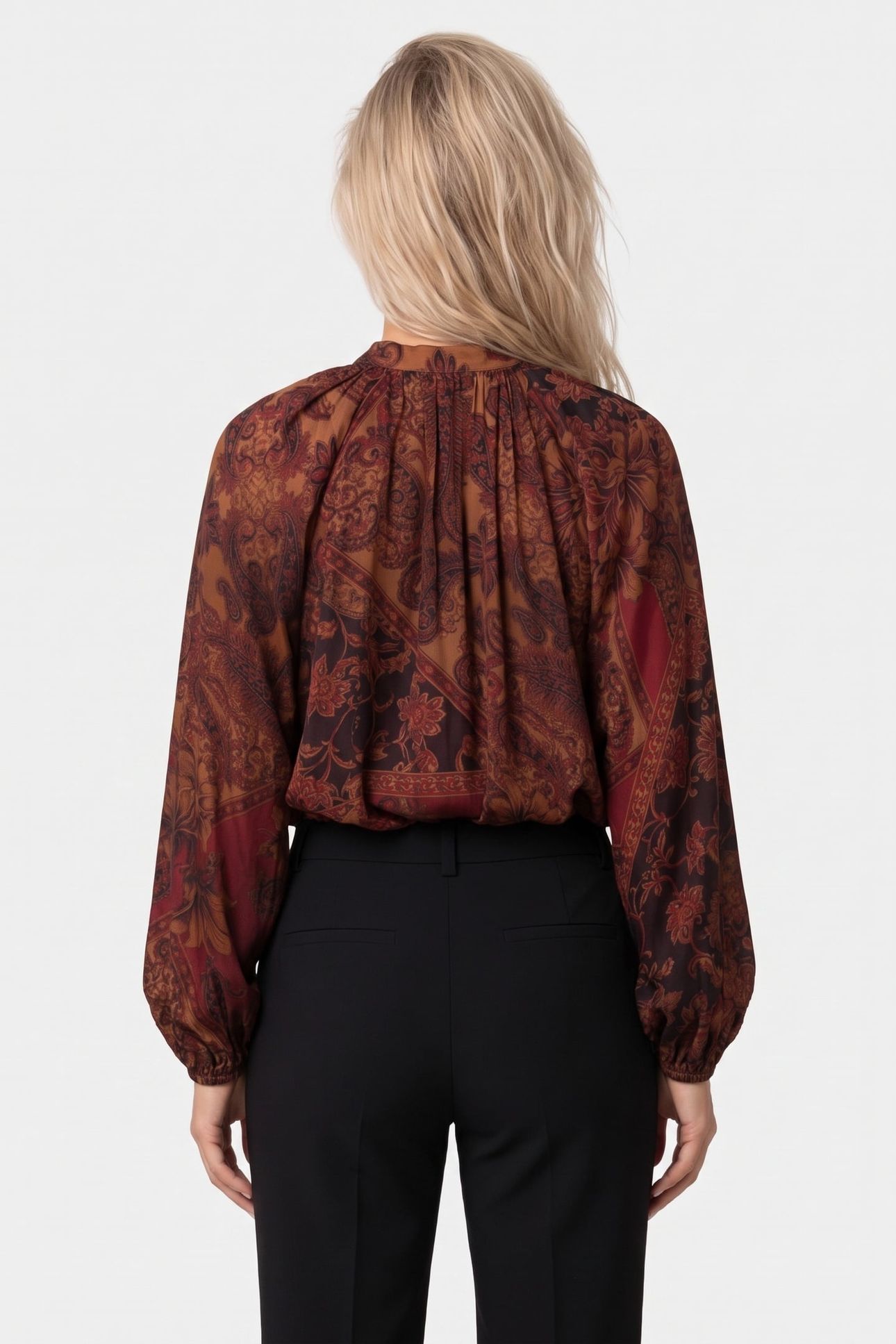 COLETTE BLOUSE MULTI PRINT 2
