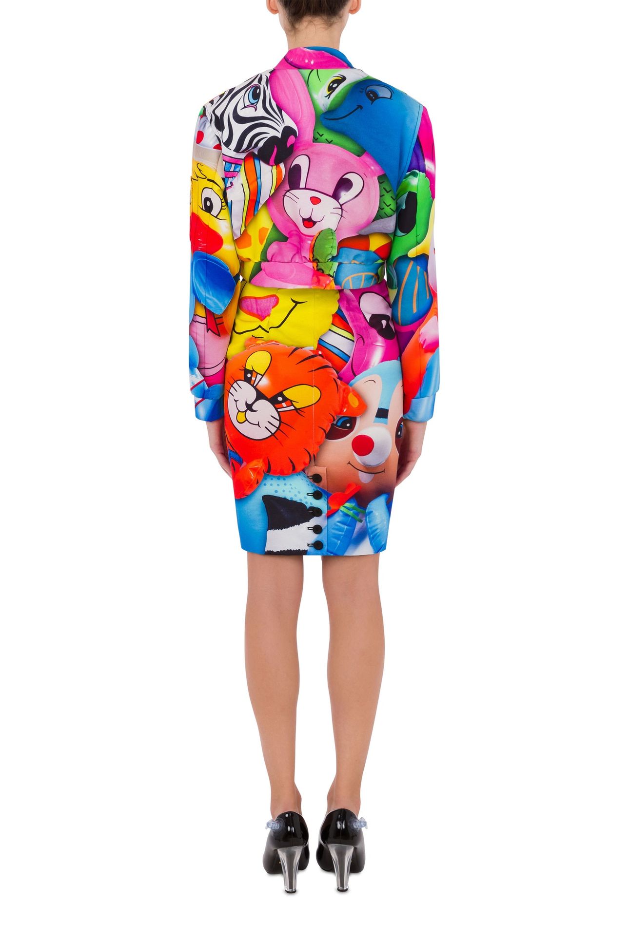 INFLATABLE ANIMALS OTTOMAN BOMBER JACKET MULTICOLOR 2