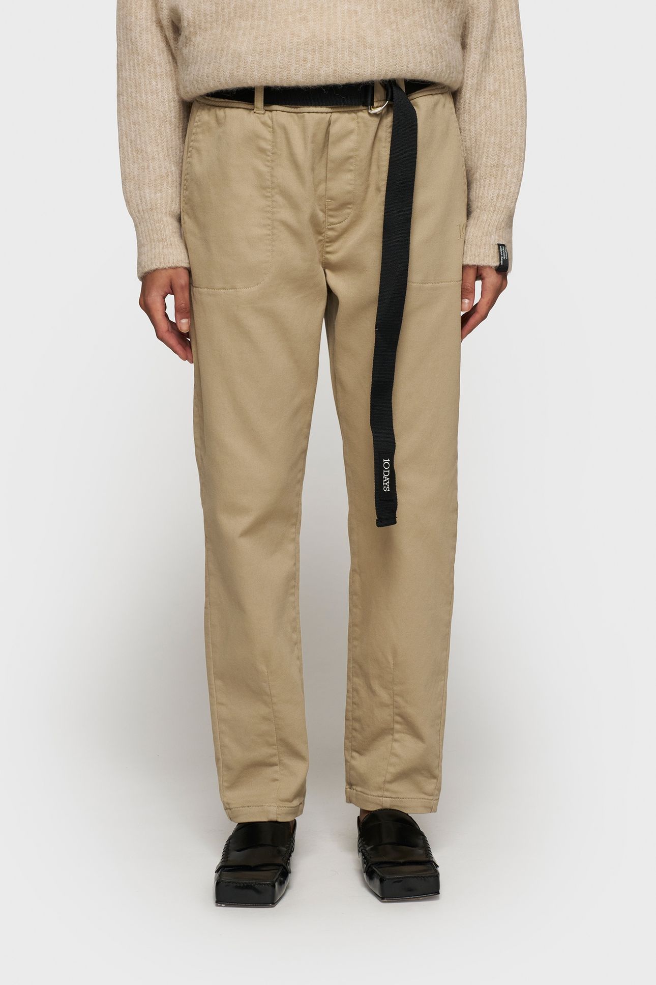 BELTED PANTS EARTH 3