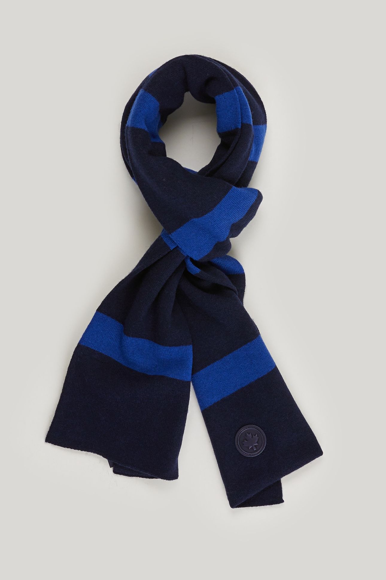 STRIPE PATTERN SCARF BLUE 1