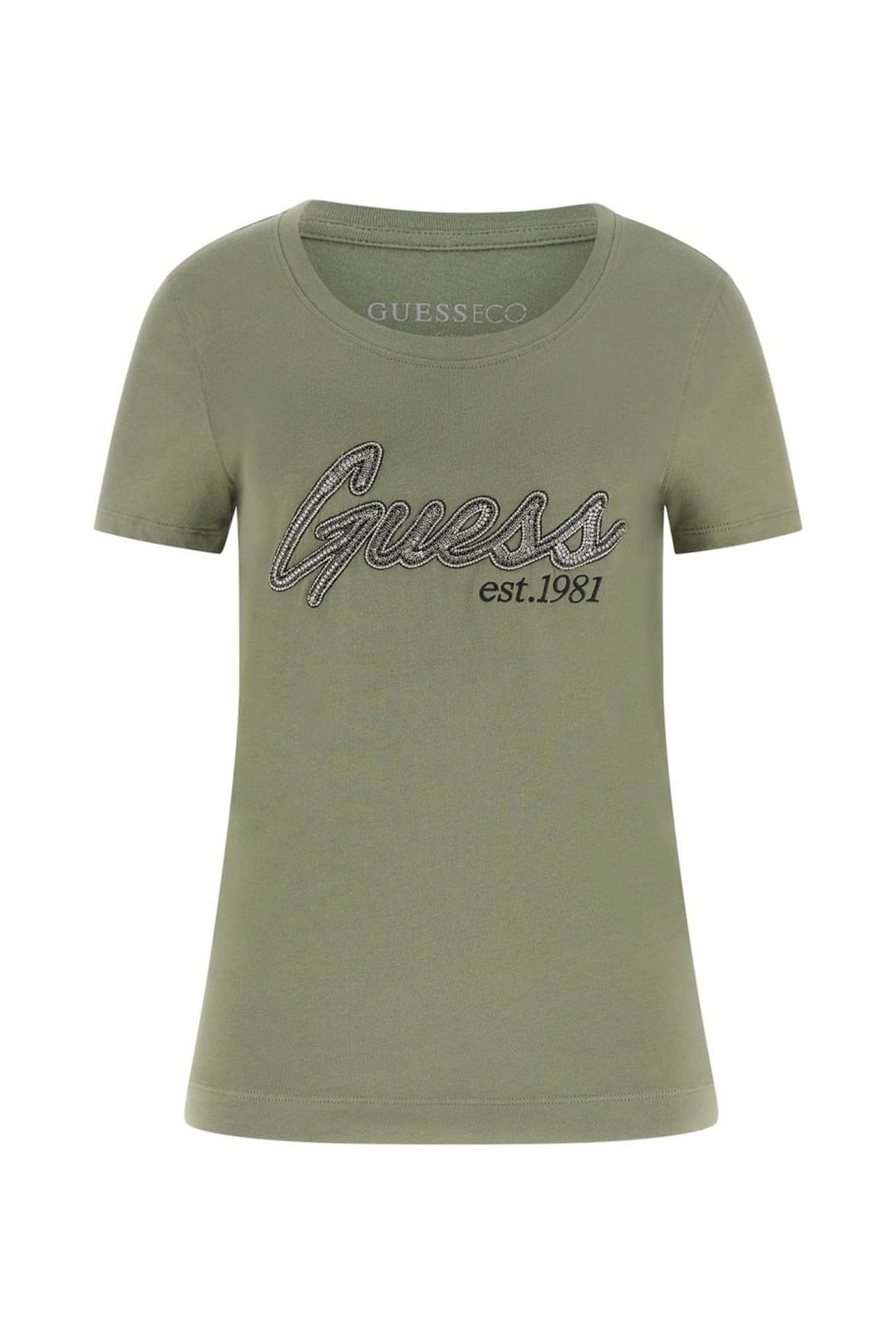 SS LOGO HOT FIX TEE LICHEN LEAF GREEN 7