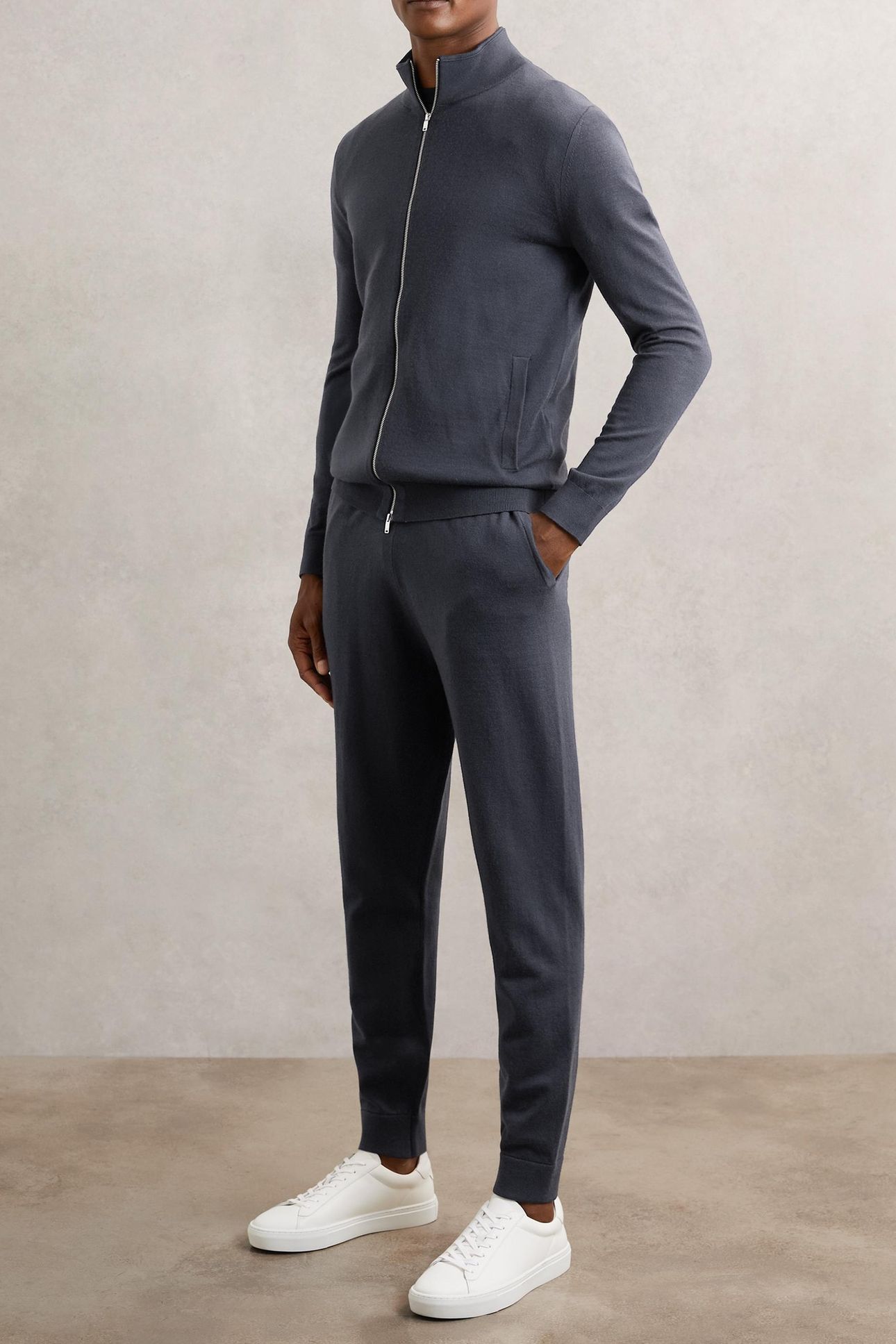 MERINO DRAWSTRING JOGGER MIDNIGHT NAVY 3